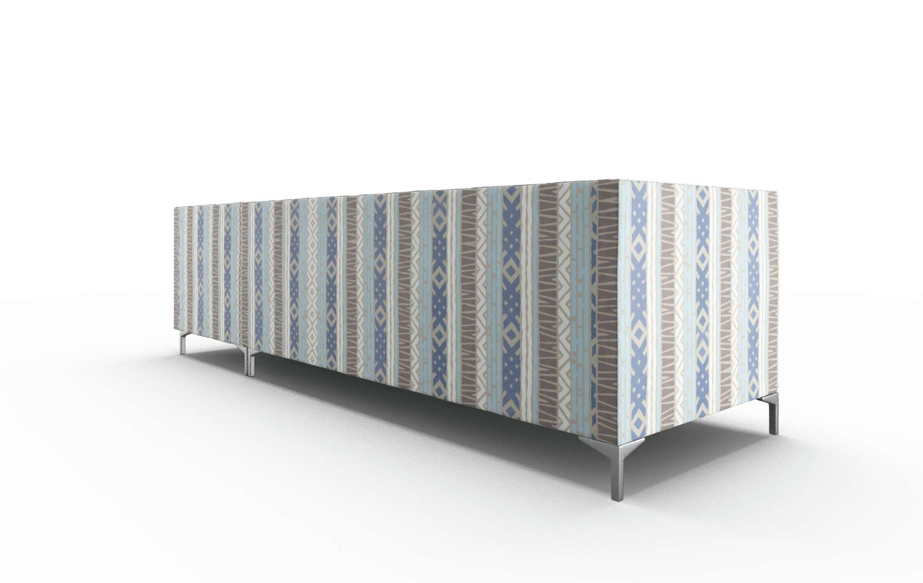 Gosford Bodhi Indigo Panel metal legs 5