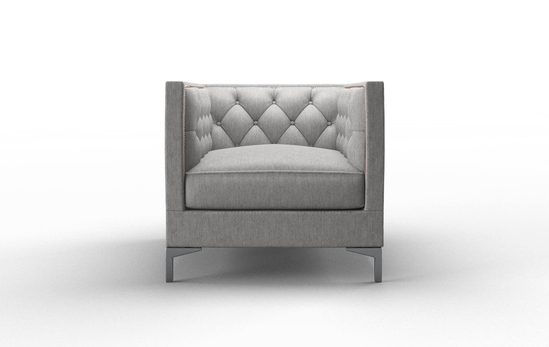 Gosford Bungalow graphite Chair Metal Legs  1