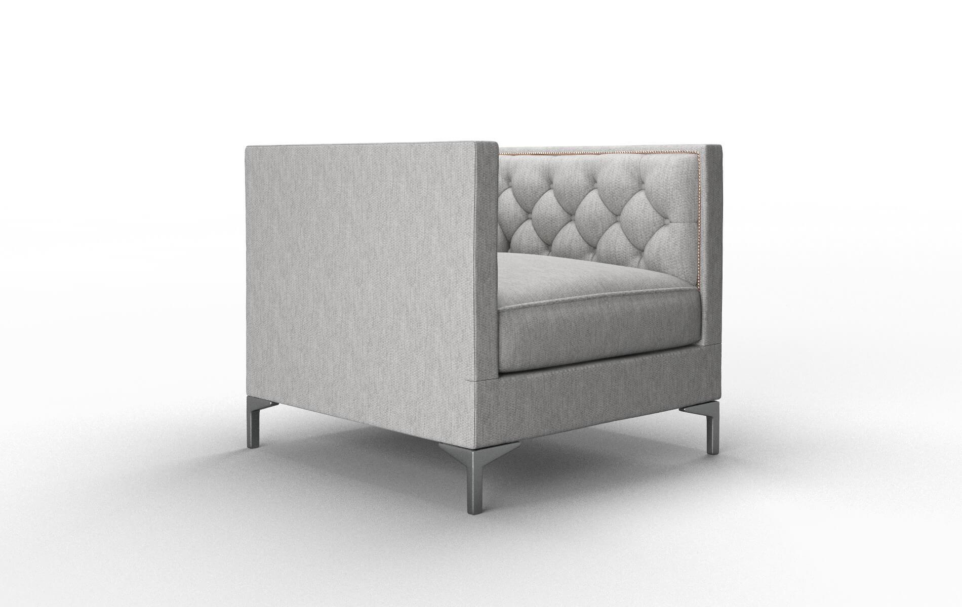 Gosford Bungalow Graphite Chair metal legs 2