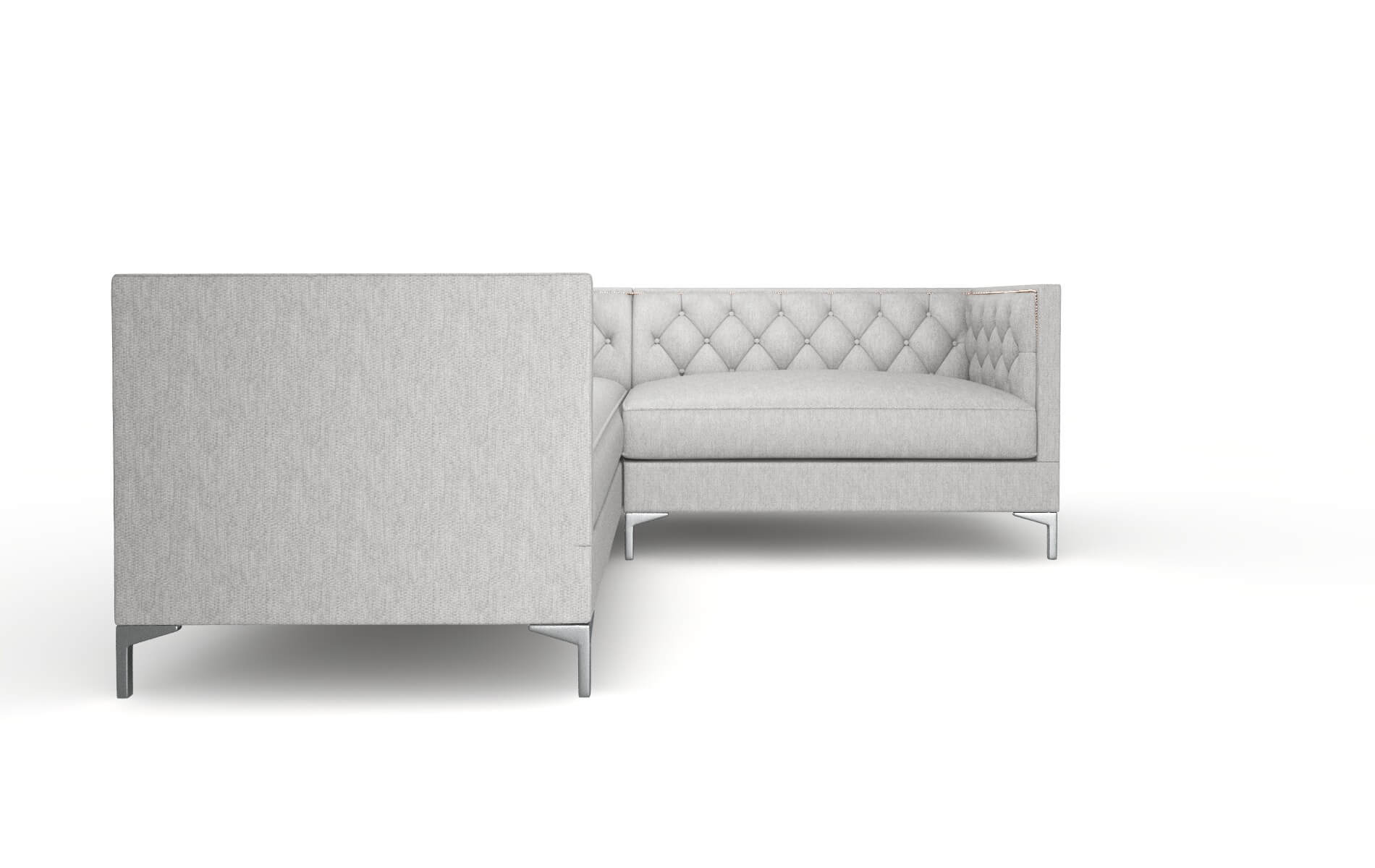 Gosford Bungalow Graphite Sectional metal legs 2