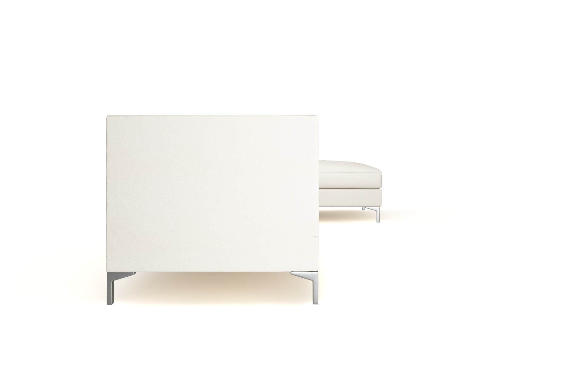 Gosford Bungalow Ivory Panel metal legs 3