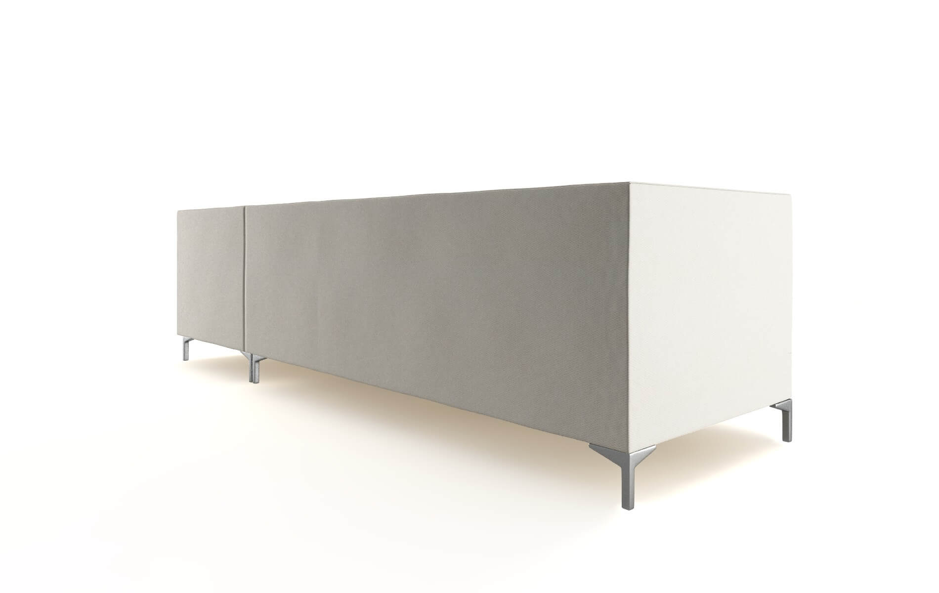 Gosford Bungalow Ivory Panel metal legs 5