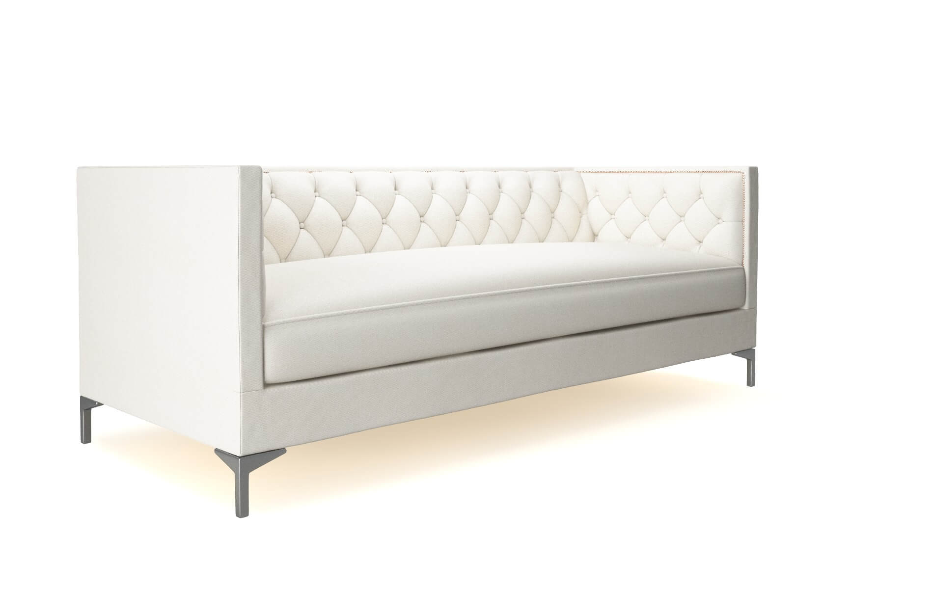 Gosford Chance Bone Sofa metal legs 2