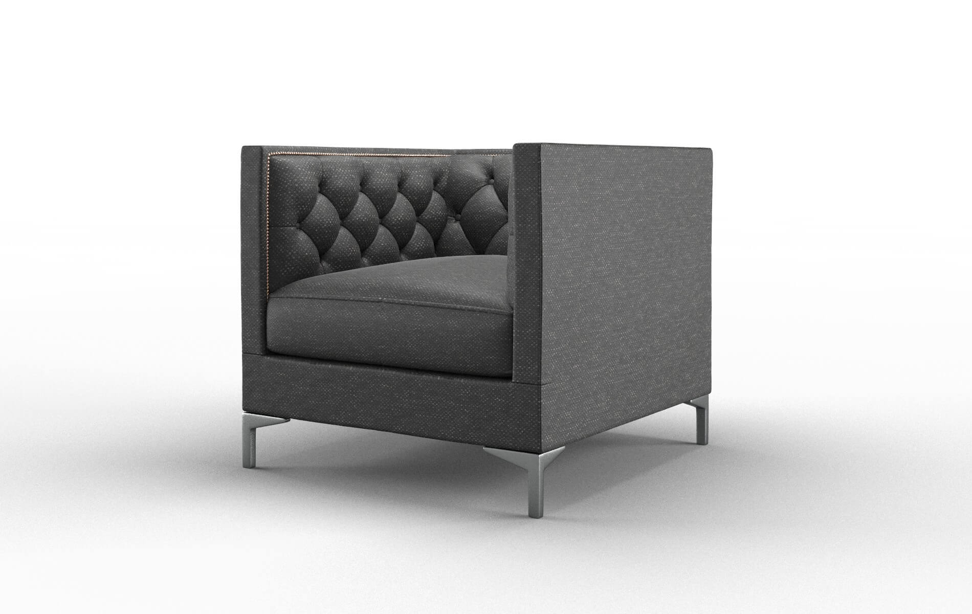 Gosford Chance Denim Chair metal legs 4