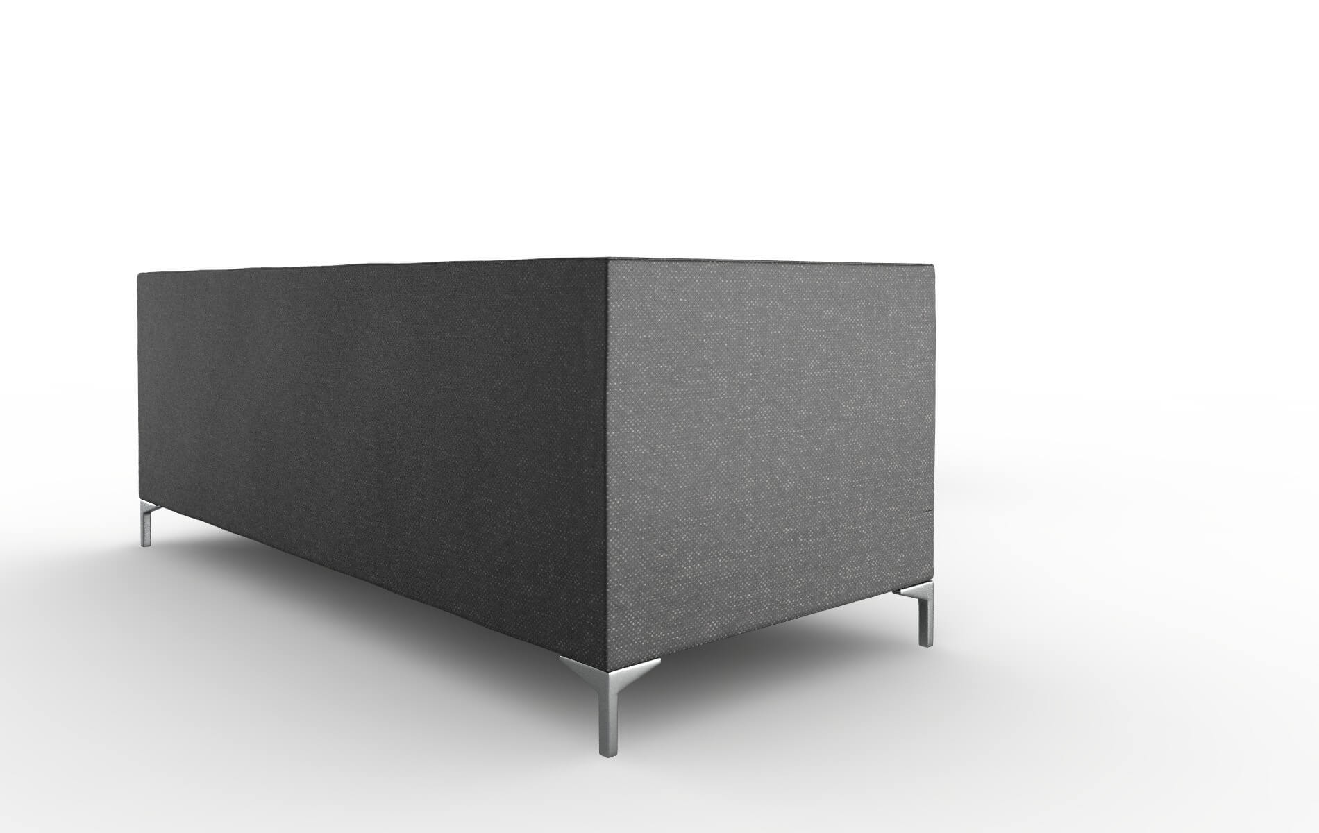 Gosford Chance Denim Sectional metal legs 3