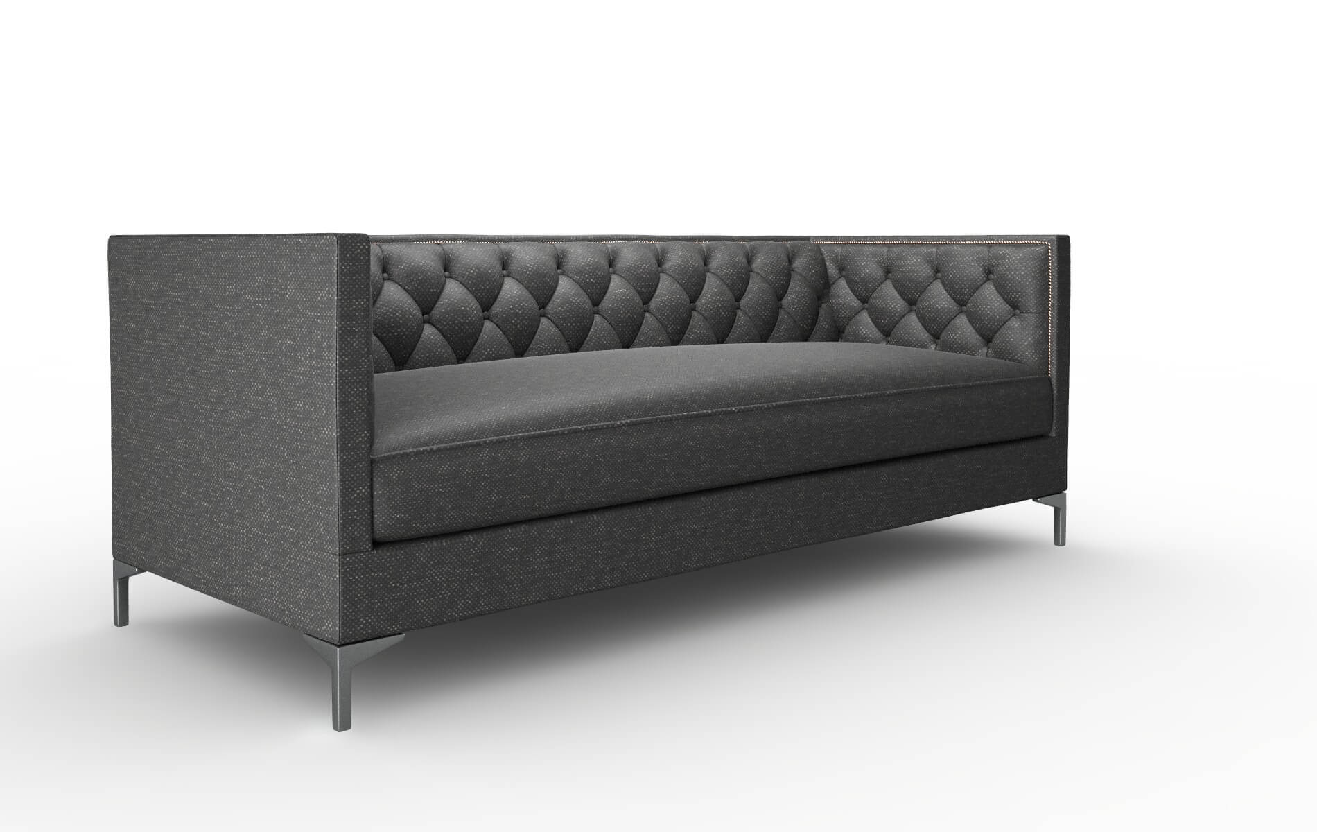 Gosford Chance Denim Sofa metal legs 2