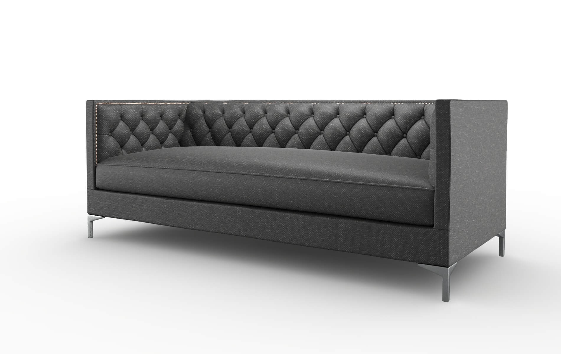 Gosford Chance Denim Sofa metal legs 4