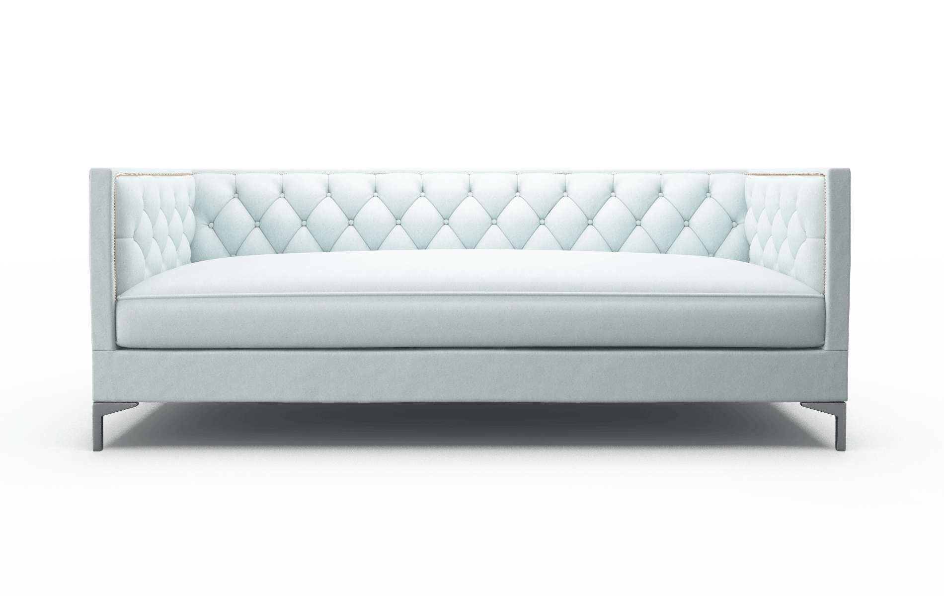 Gosford Clyde Cornflower Sofa metal legs 1