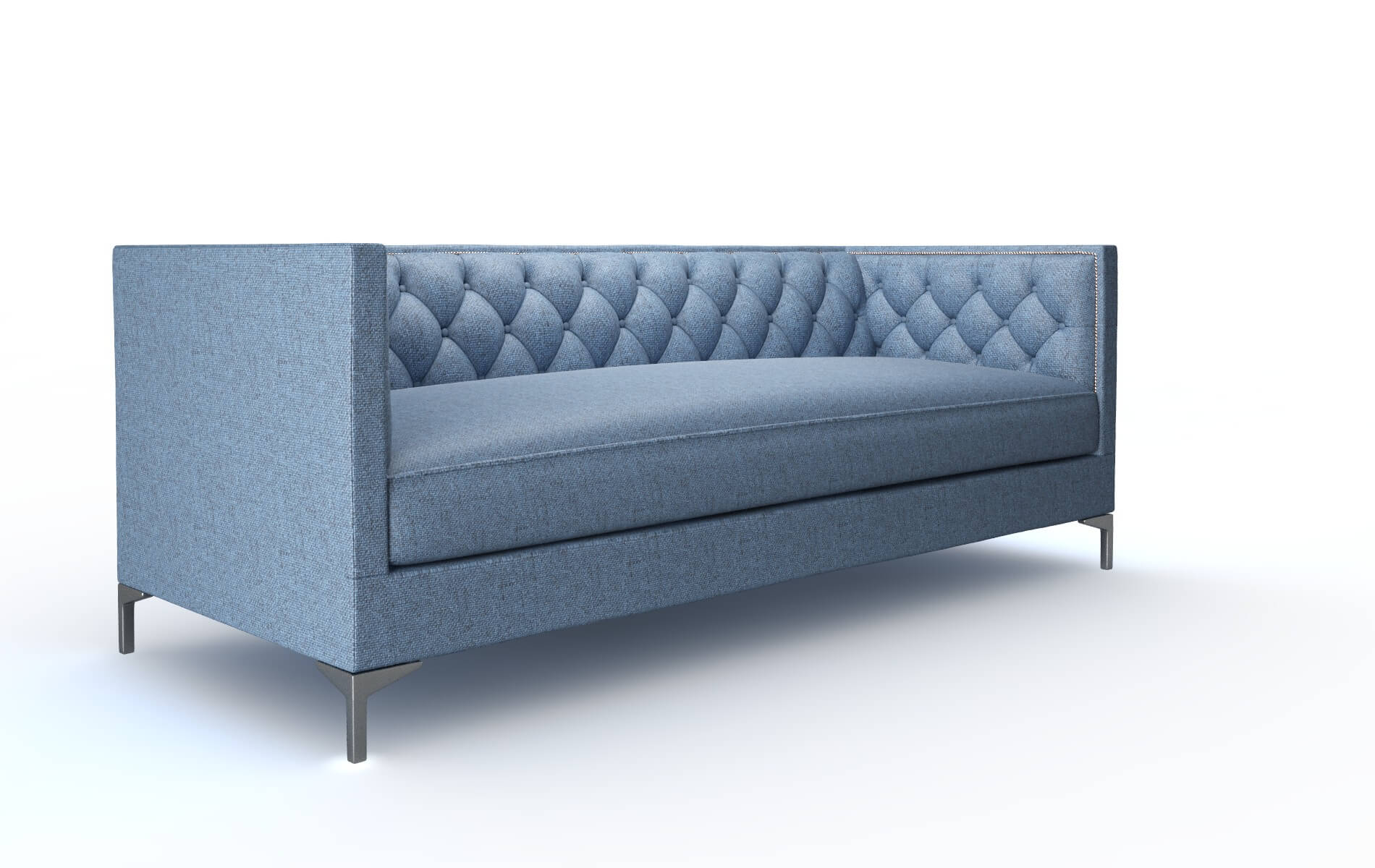 Gosford Clyde Deep_ocean Sofa metal legs 2