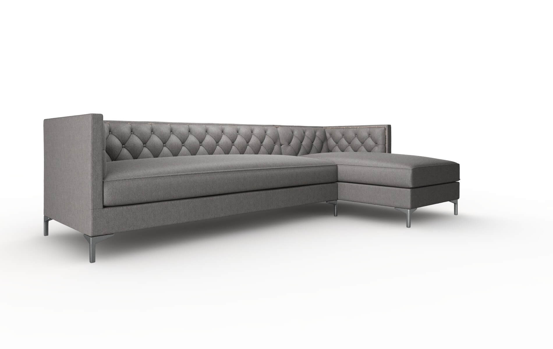 Gosford Cosmo Charcoal Panel metal legs 2