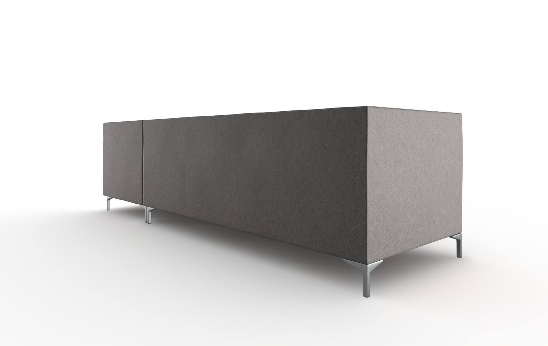 Gosford Cosmo Charcoal Panel metal legs 5