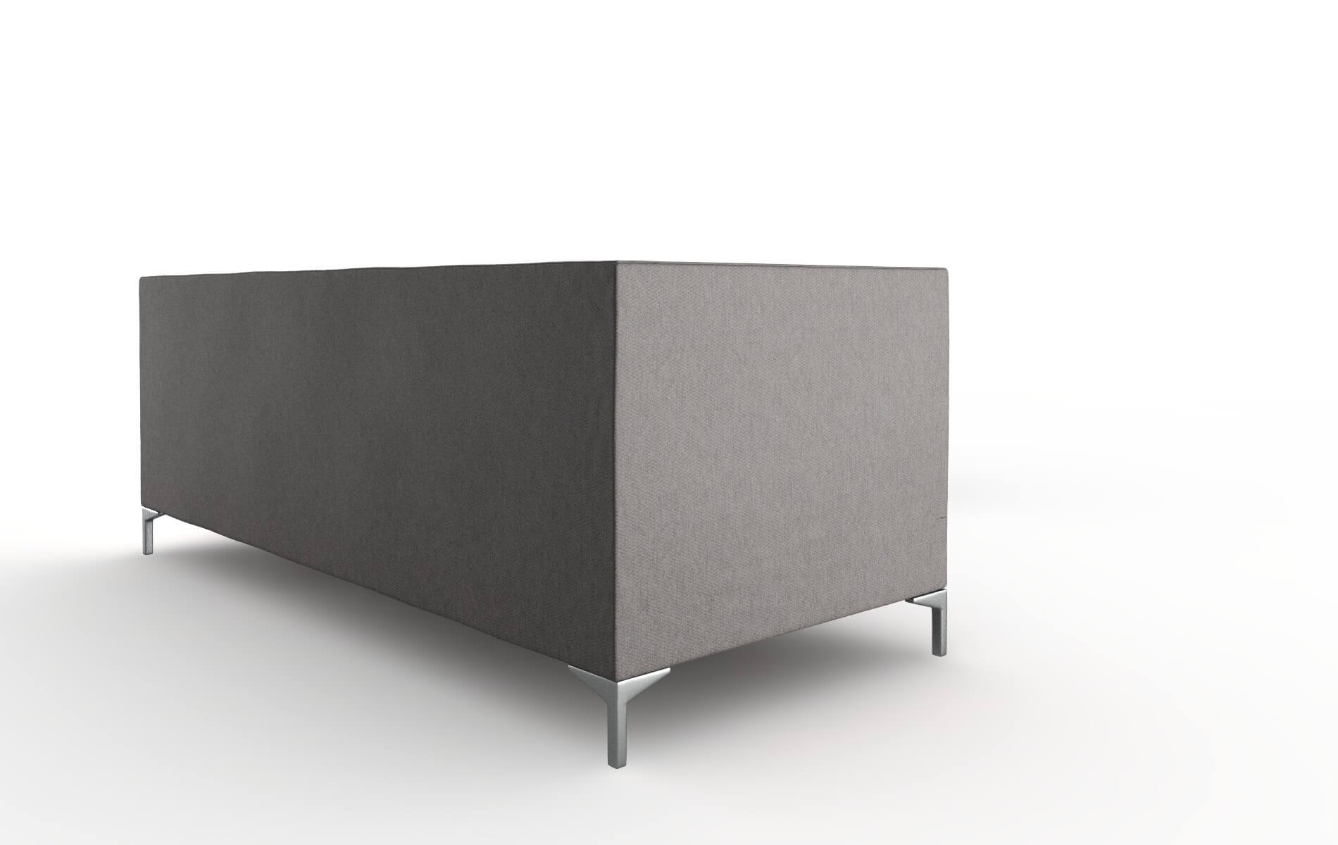 Gosford Cosmo Charcoal Sectional metal legs 3