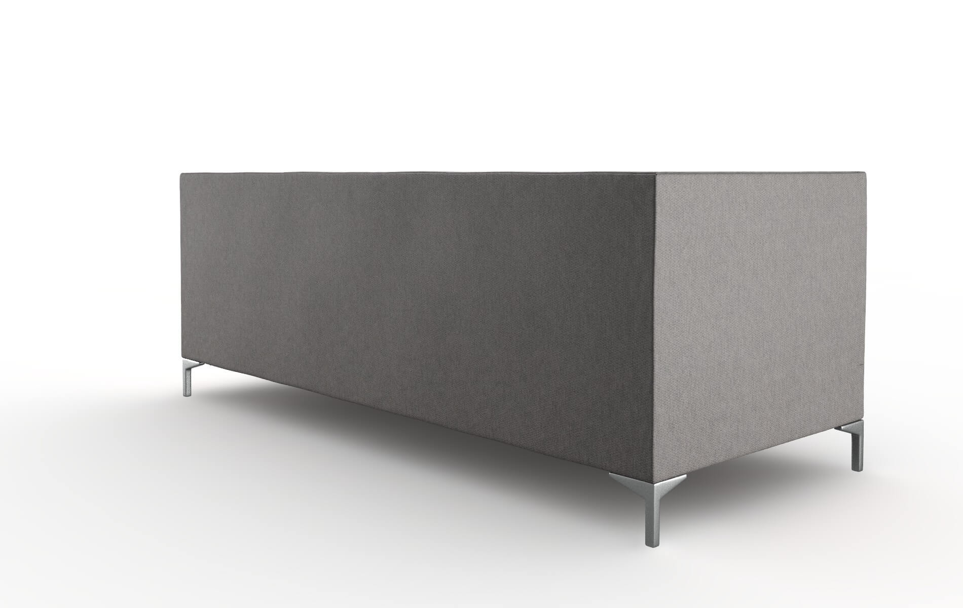 Gosford Cosmo Charcoal Sofa metal legs 5