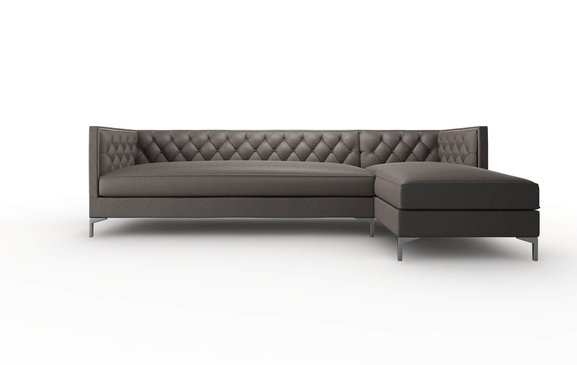 Gosford Cosmo Chocolate Panel metal legs 1