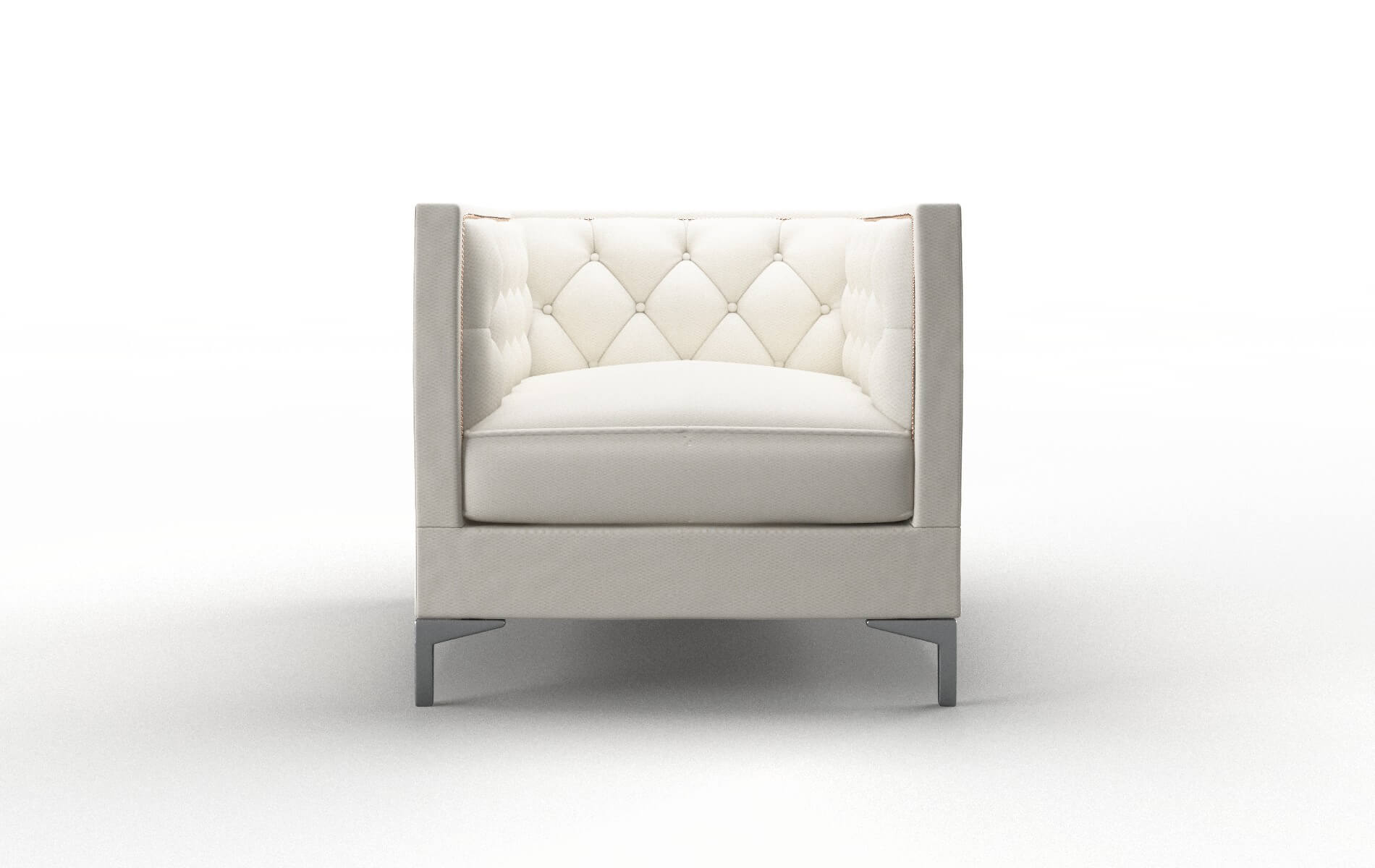 Gosford Cosmo ivory Chair Metal Legs  1