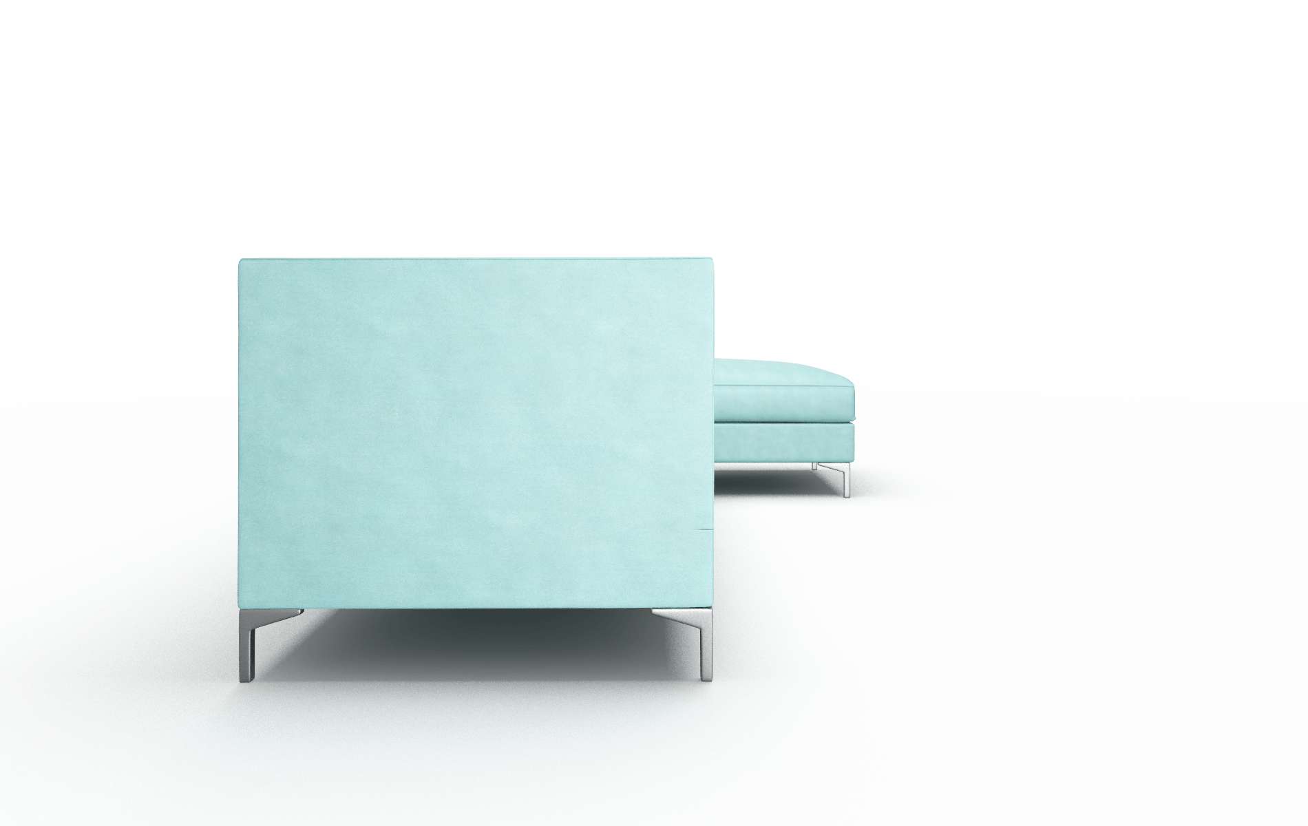 Gosford Curious Turquoise Panel metal legs 3