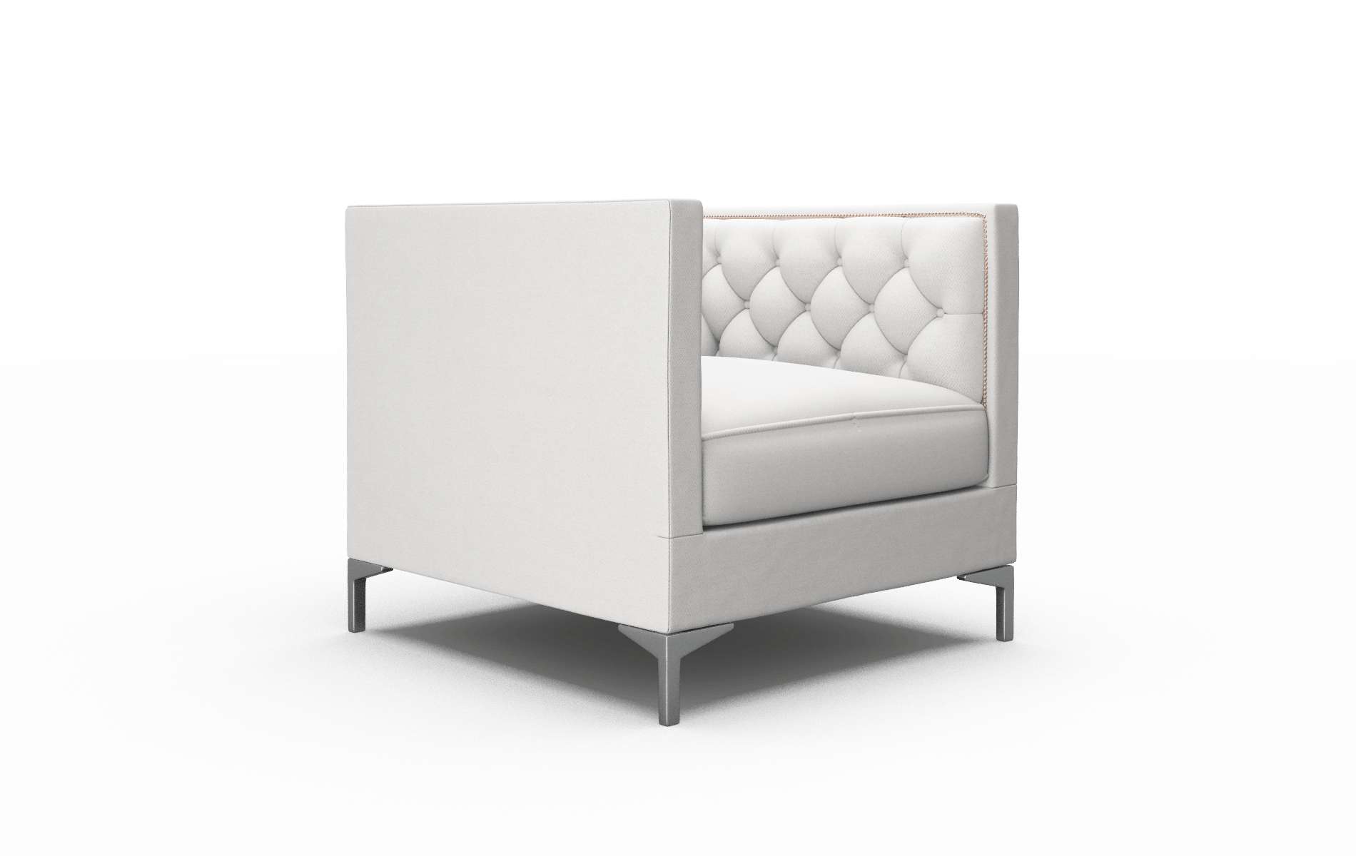 Gosford Dawson Platinum Chair metal legs 2