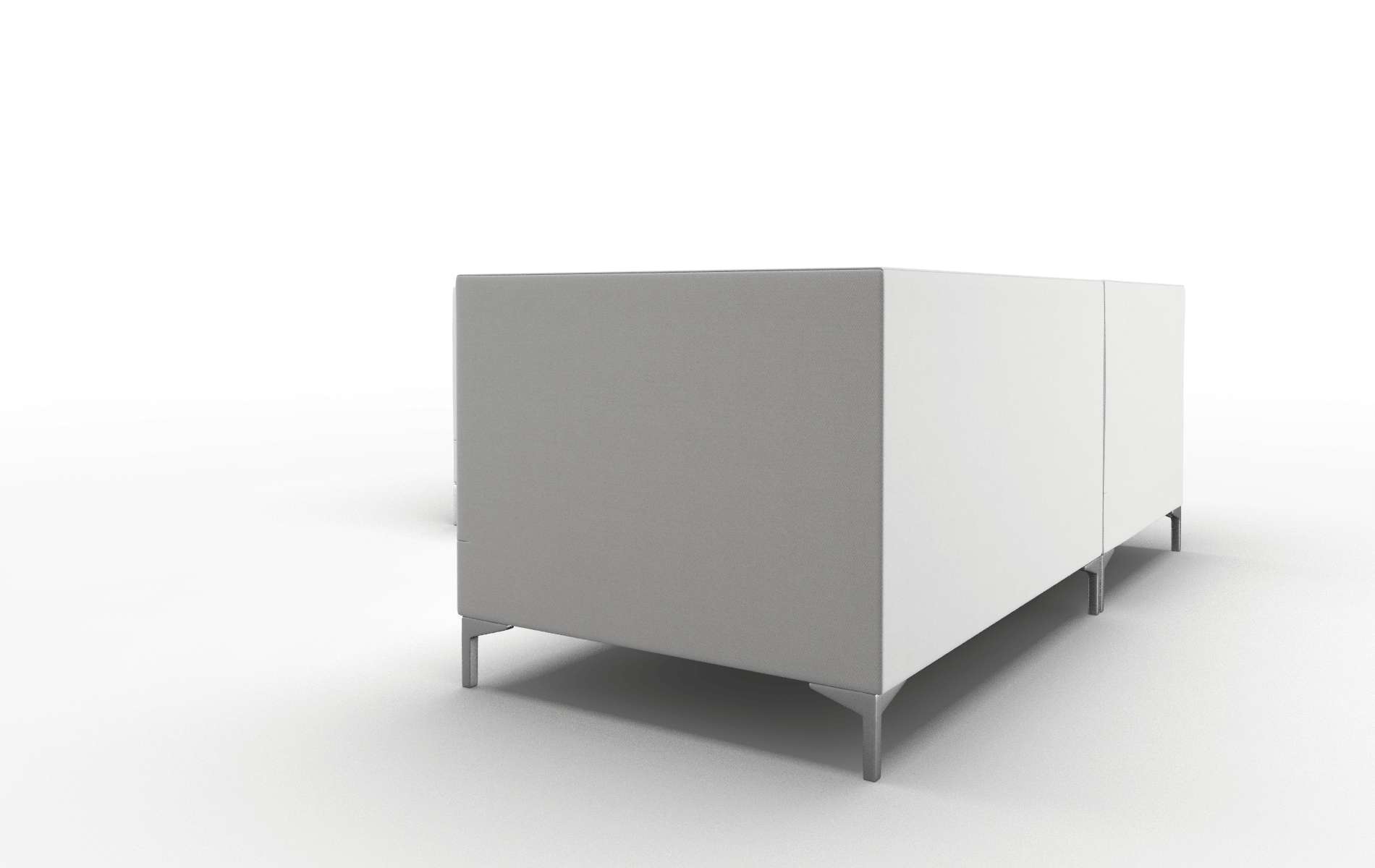 Gosford Dawson Platinum Sectional metal legs 4