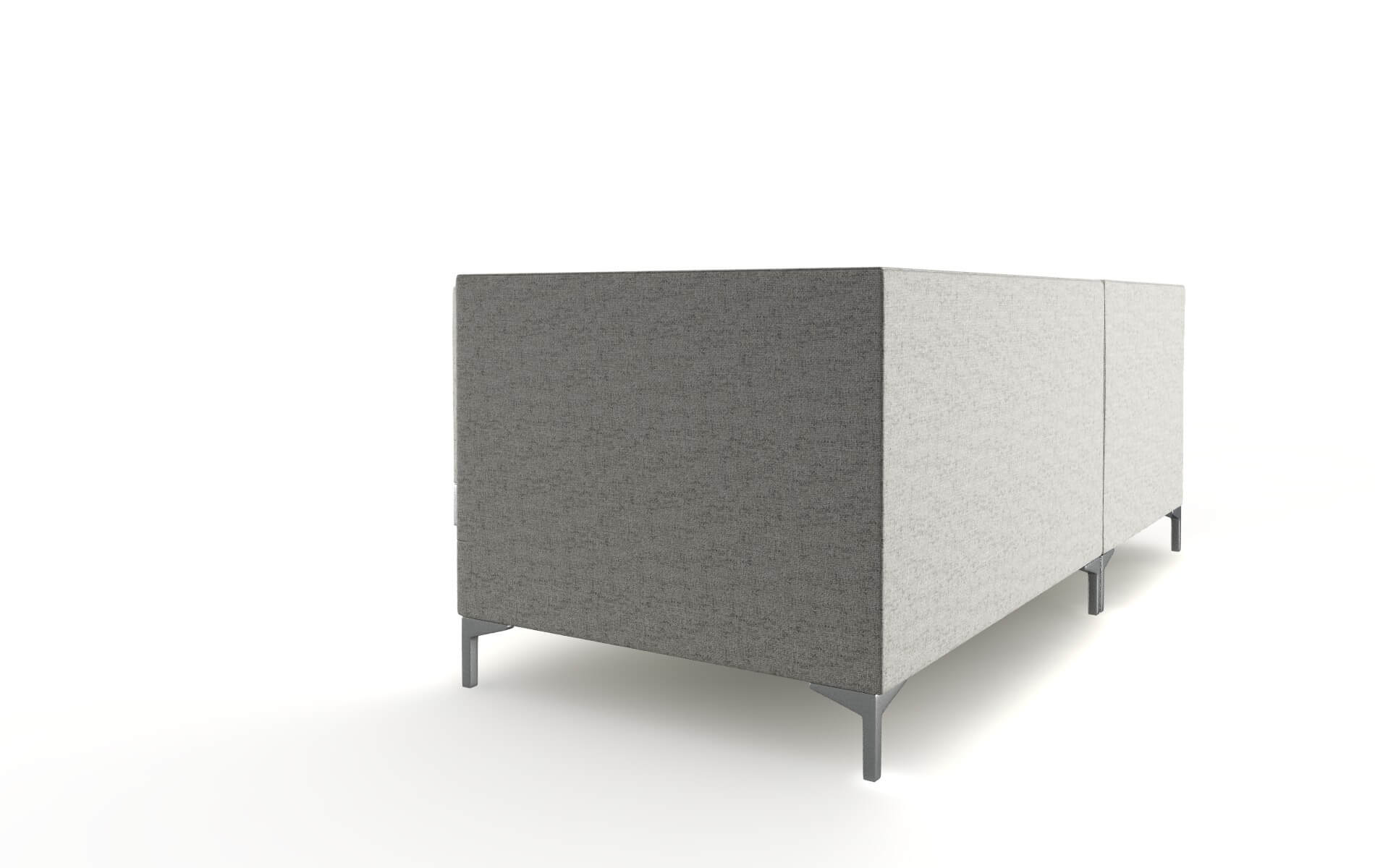 Gosford Derby Ash Sectional metal legs 4