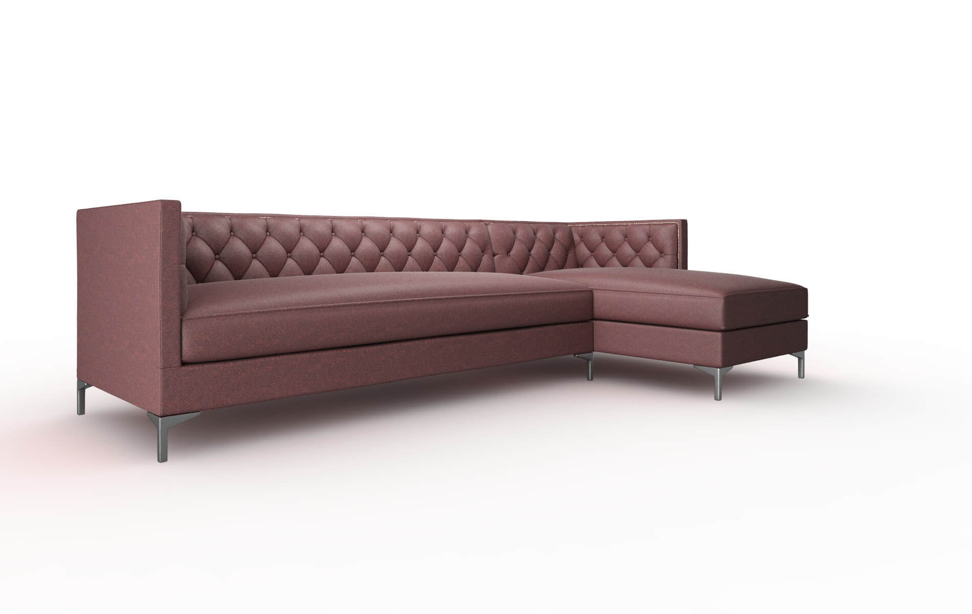 Gosford Derby Berry Panel metal legs 2