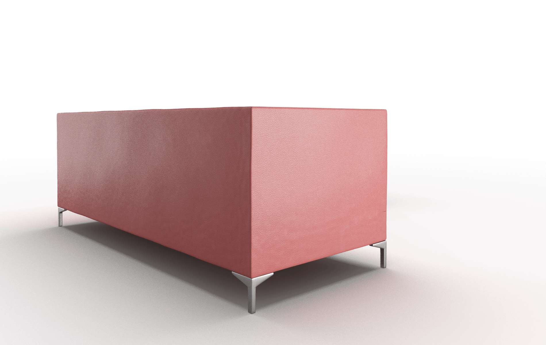 Gosford Dillion Cordovan Sectional metal legs 3