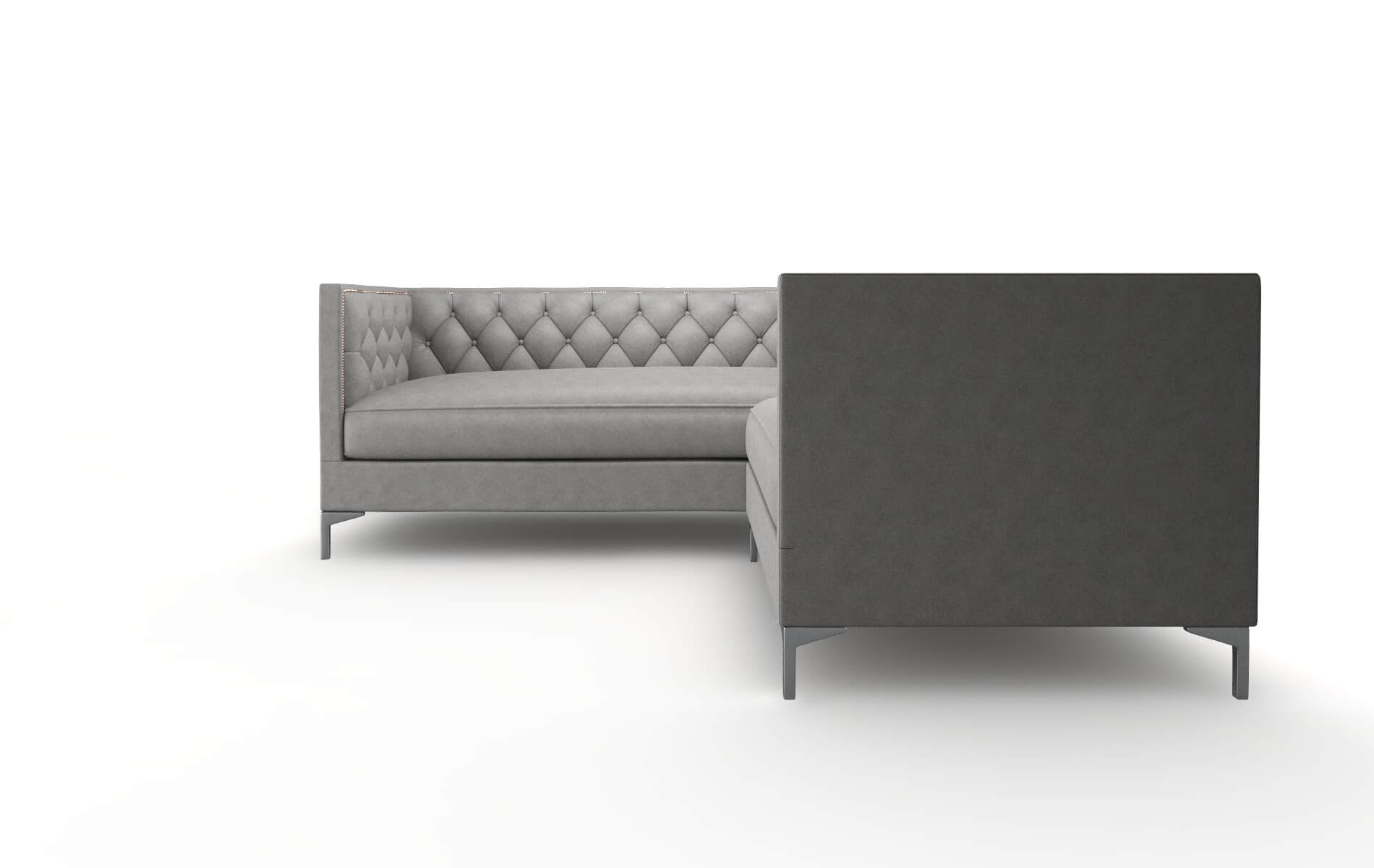 Gosford Dream_d Charcoal Sectional metal legs 5