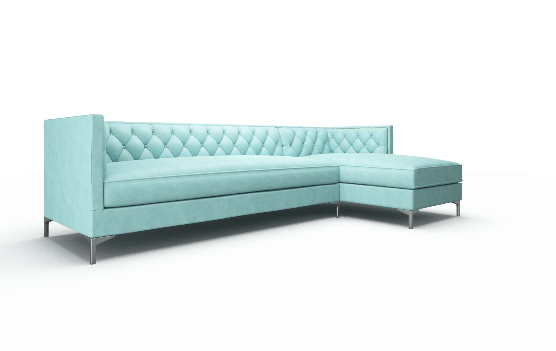 Gosford Dream_d French_blue Panel metal legs 2