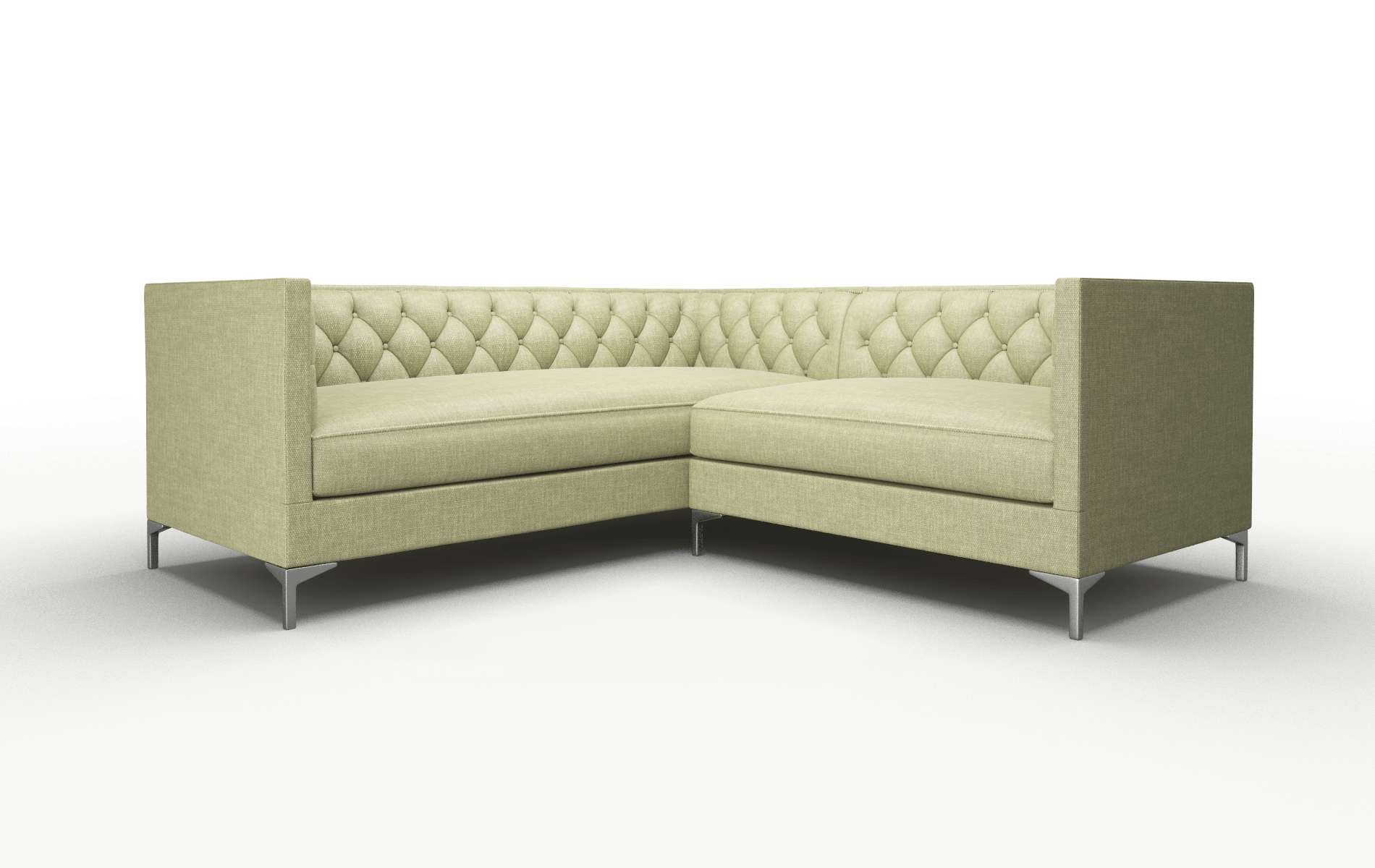 Gosford Durham Lime Sectional metal legs 1