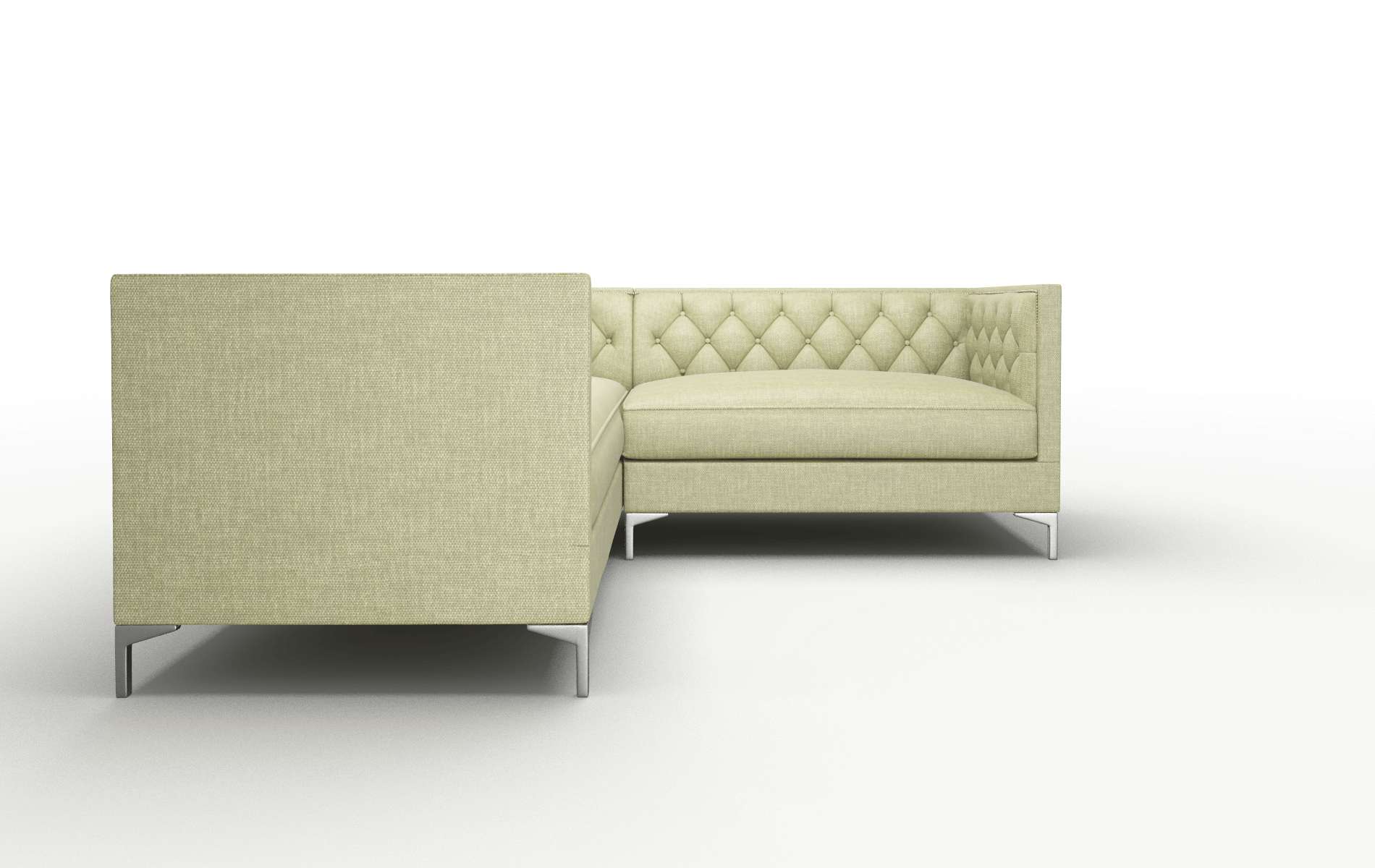 Gosford Durham Lime Sectional metal legs 2