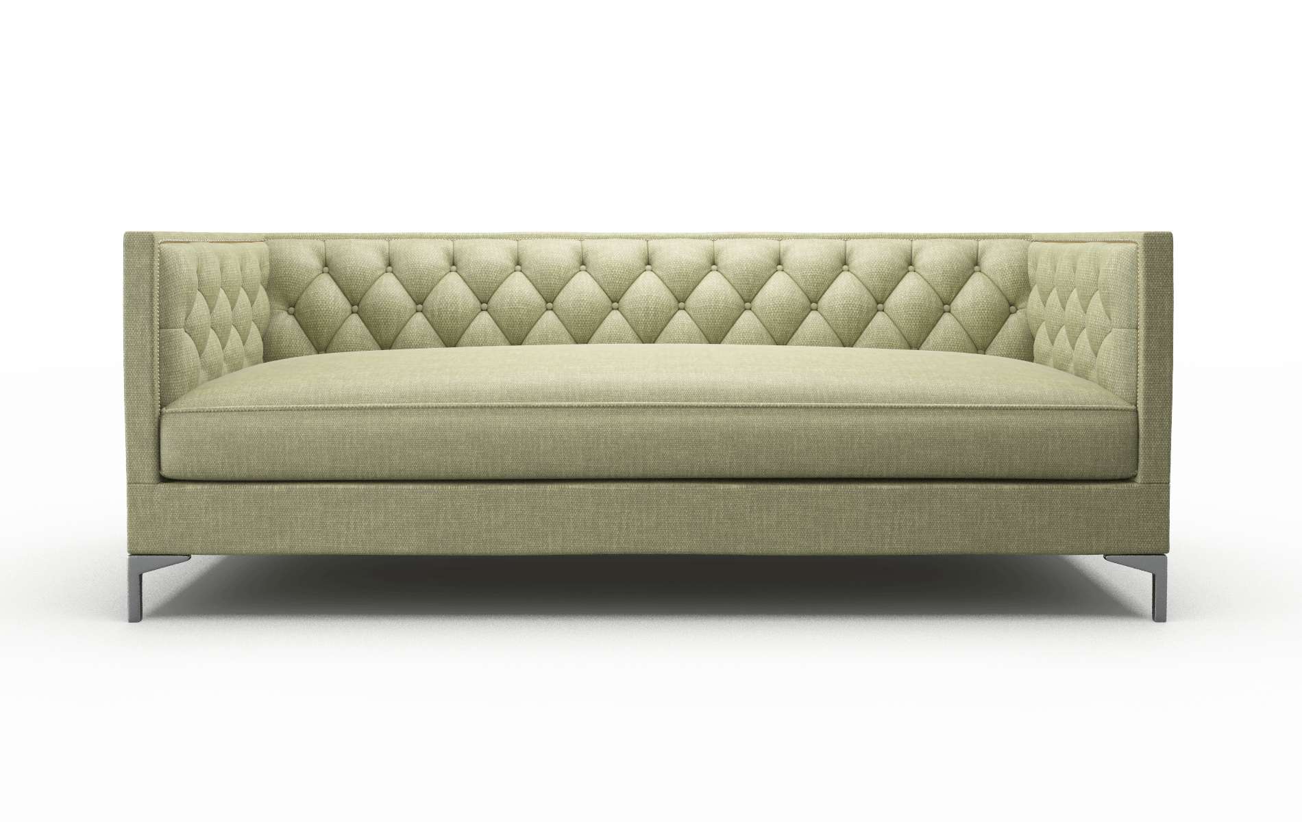 Gosford Durham Lime Sofa metal legs 1