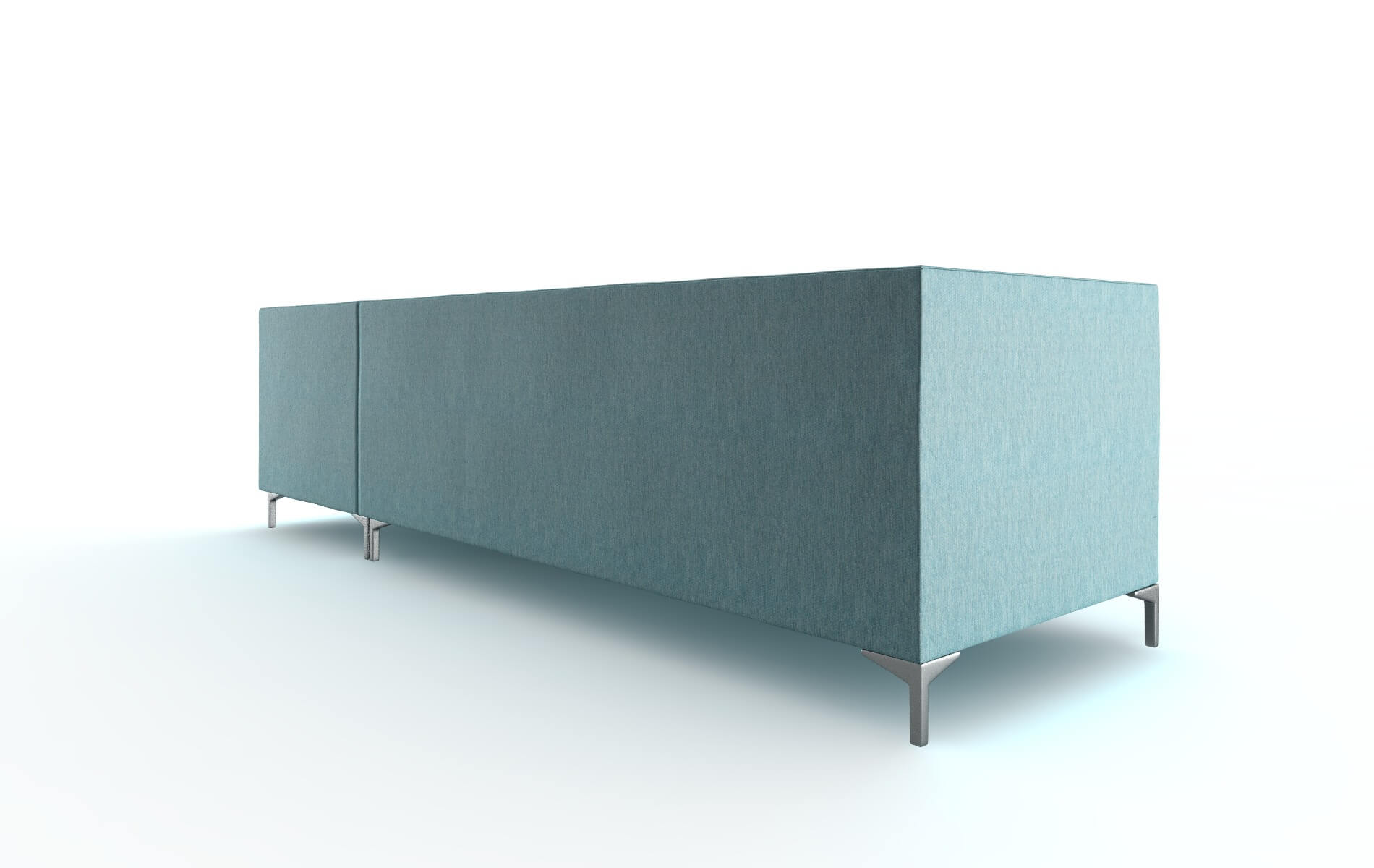 Gosford Durham Pine Panel metal legs 5