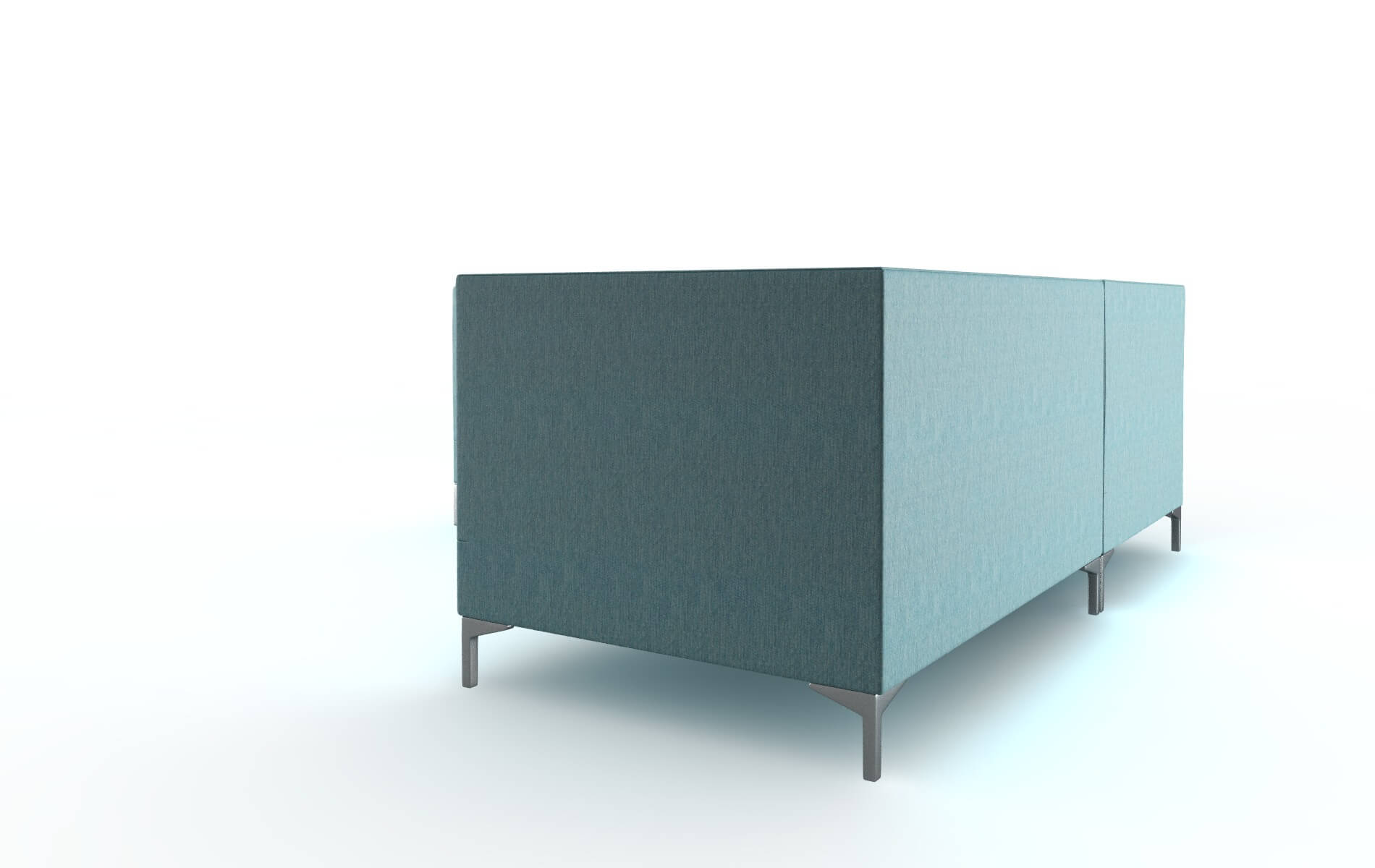 Gosford Durham Pine Sectional metal legs 4