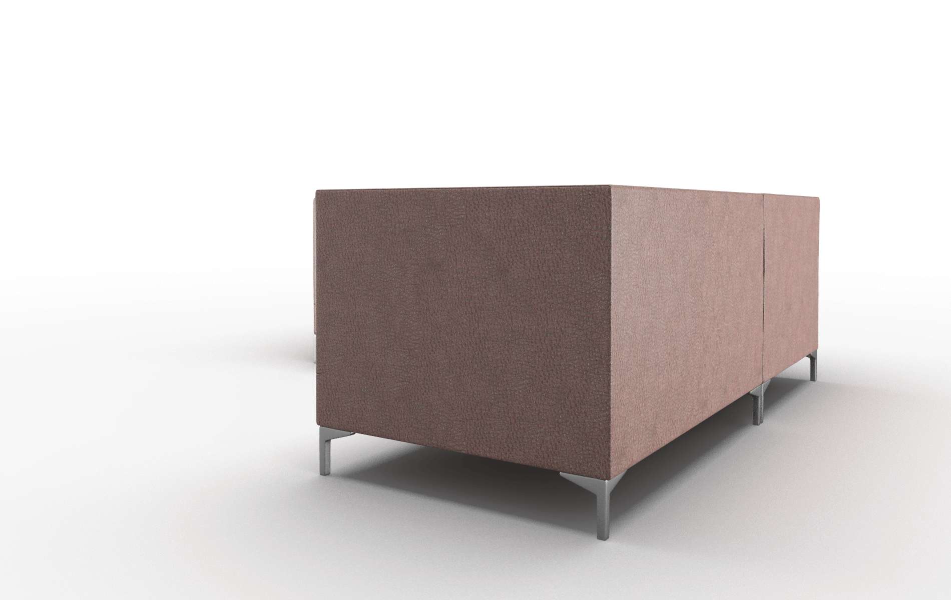 Gosford Ford Brown Sectional metal legs 4