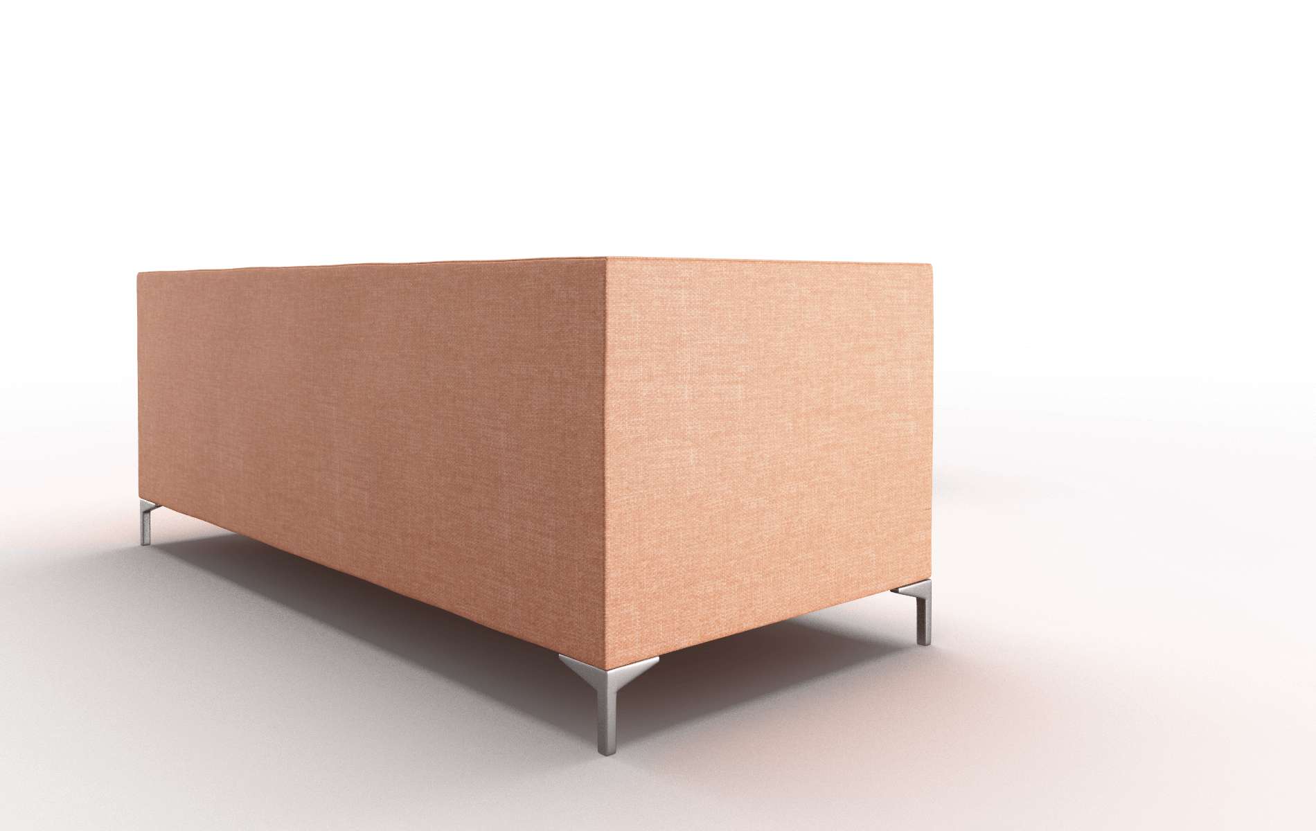 Gosford Hepburn Appricot Sectional metal legs 3