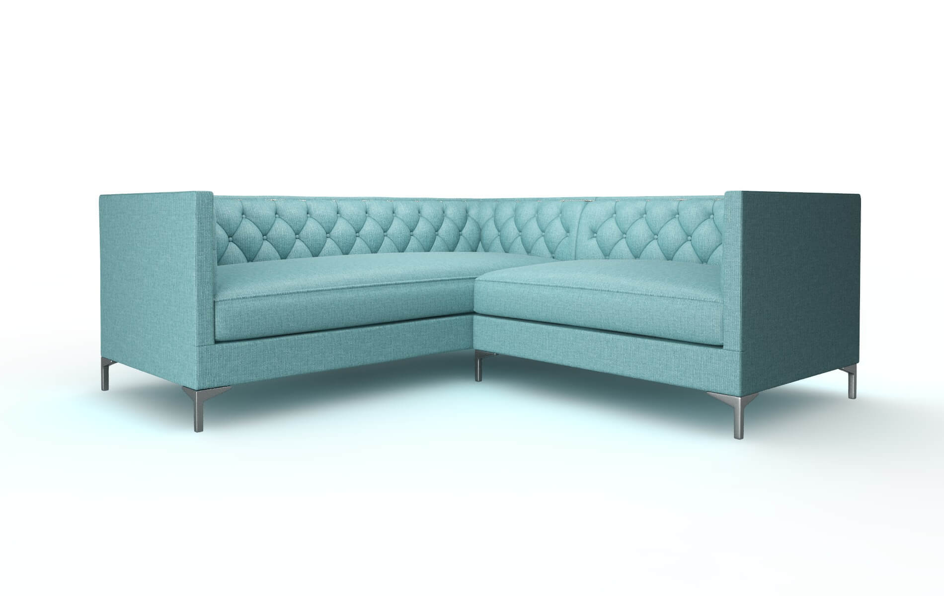 Gosford Hepburn_hrp Emerald Sectional metal legs 1