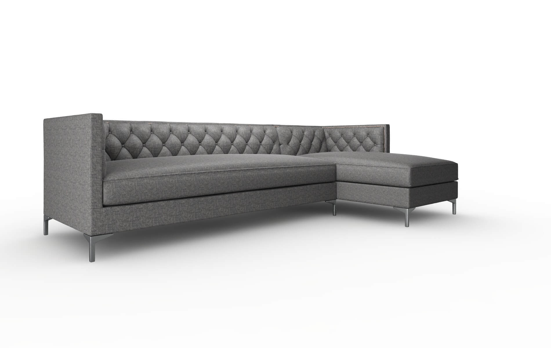 Gosford Insight Charcoal Panel metal legs 2