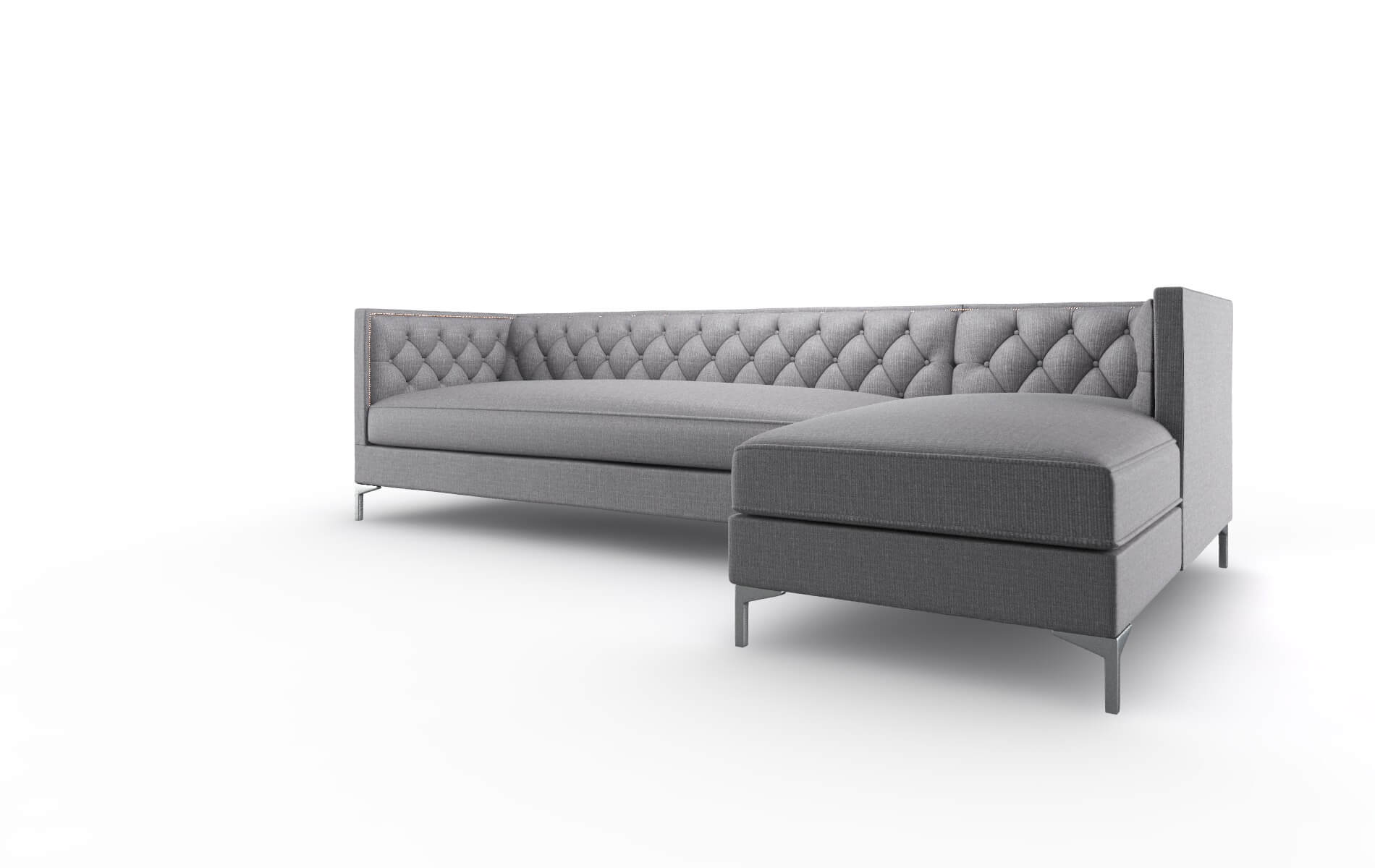 Gosford Insight Denim Panel metal legs 4