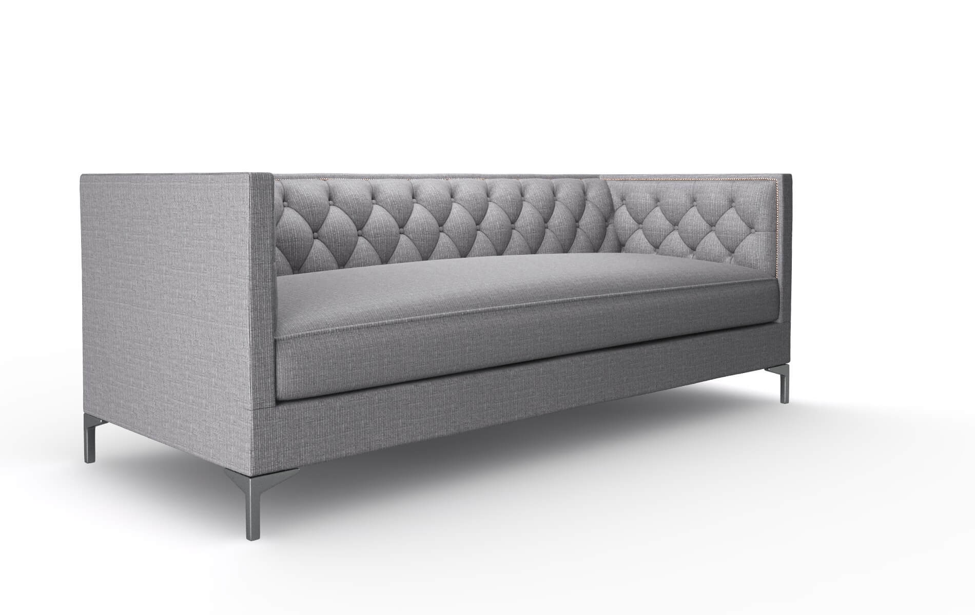 Gosford Insight Denim Sofa metal legs 2