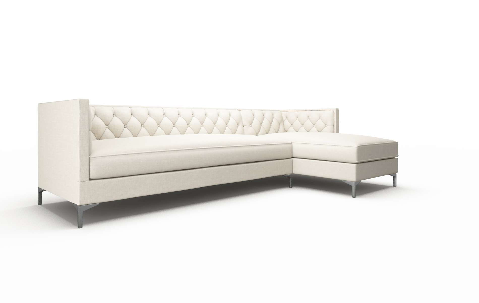 Gosford Keylargo Almond Panel metal legs 2