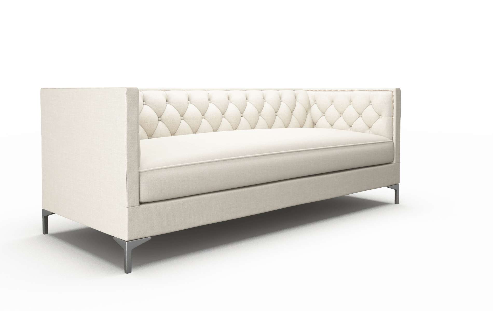 Gosford Keylargo Almond Sofa metal legs 2