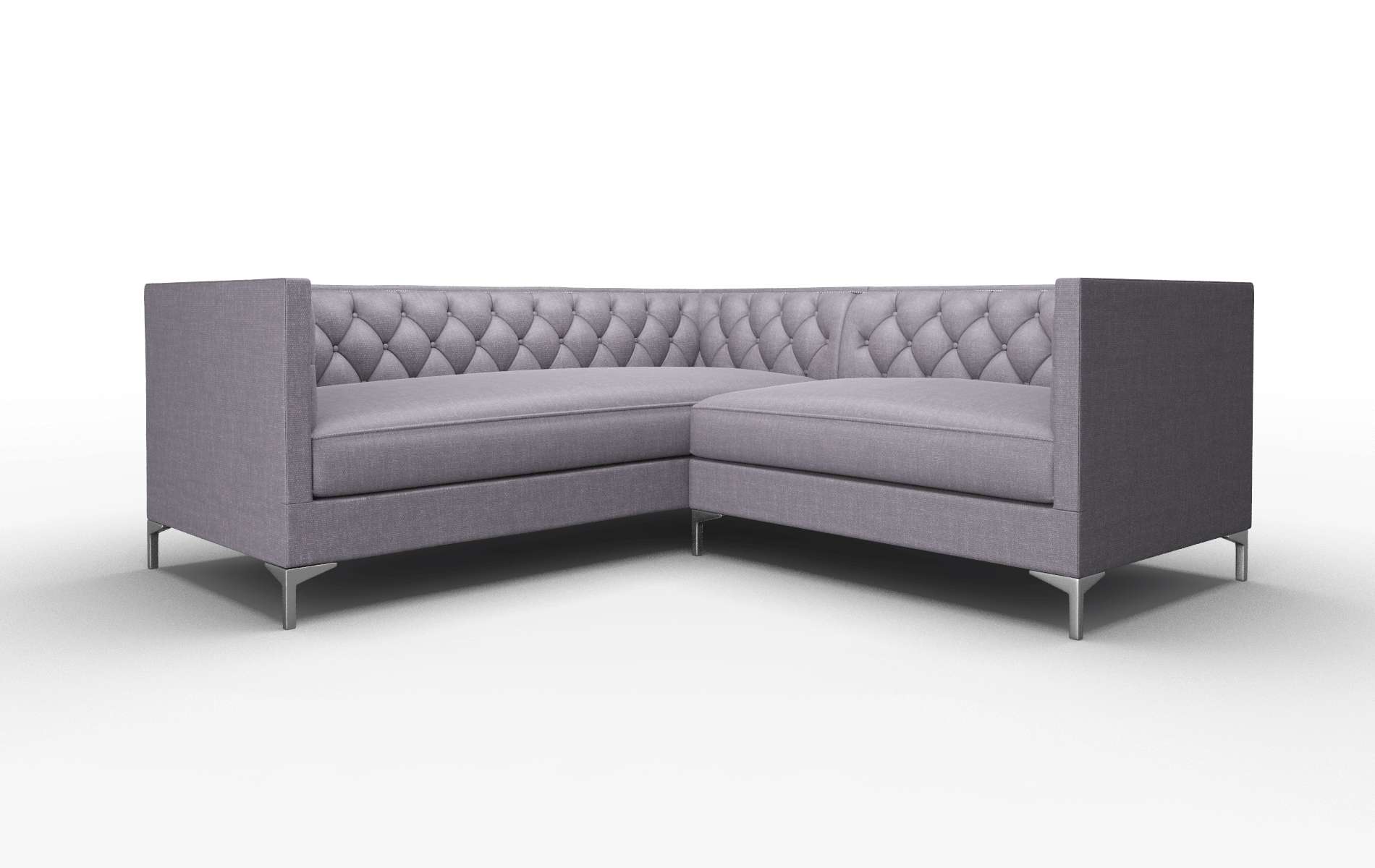 Gosford Keylargo Grape Sectional metal legs 1