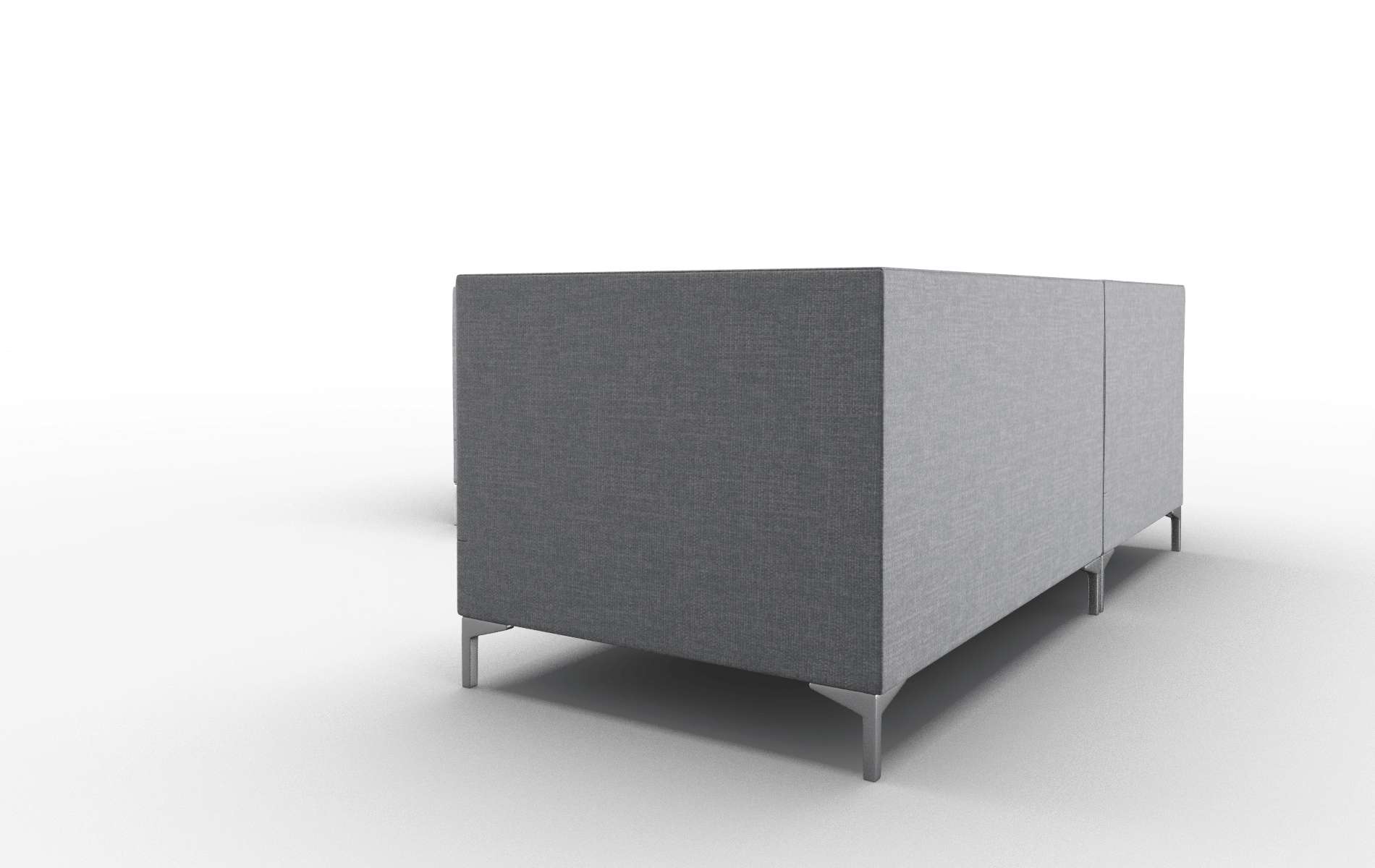 Gosford Keylargo Graphite Sectional metal legs 4