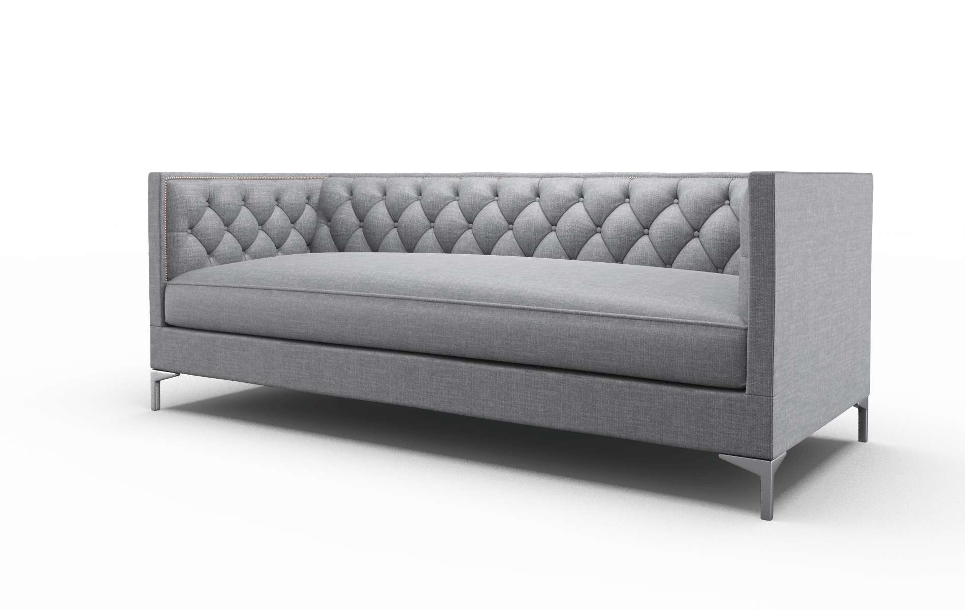 Gosford Keylargo Graphite Sofa metal legs 4