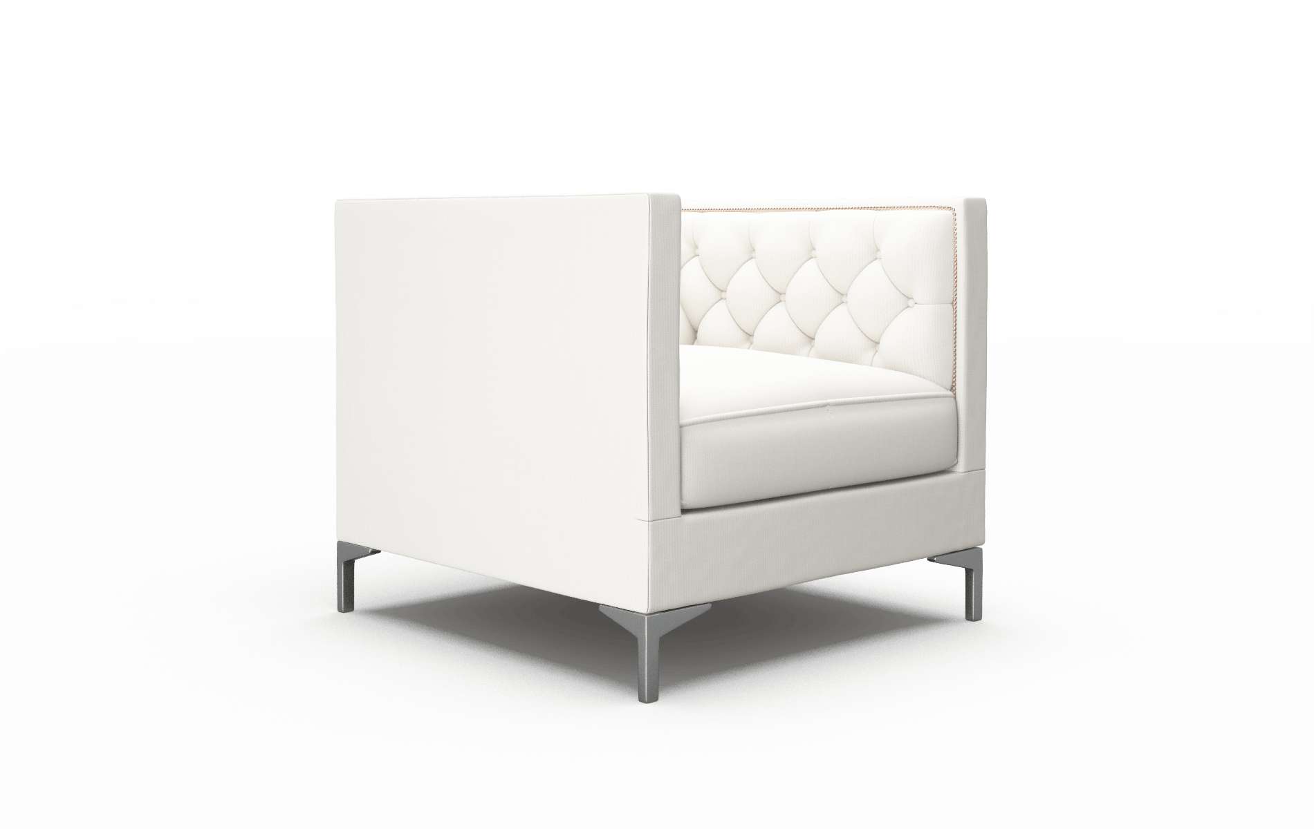 Gosford Keylargo Oatmeal Chair metal legs 2