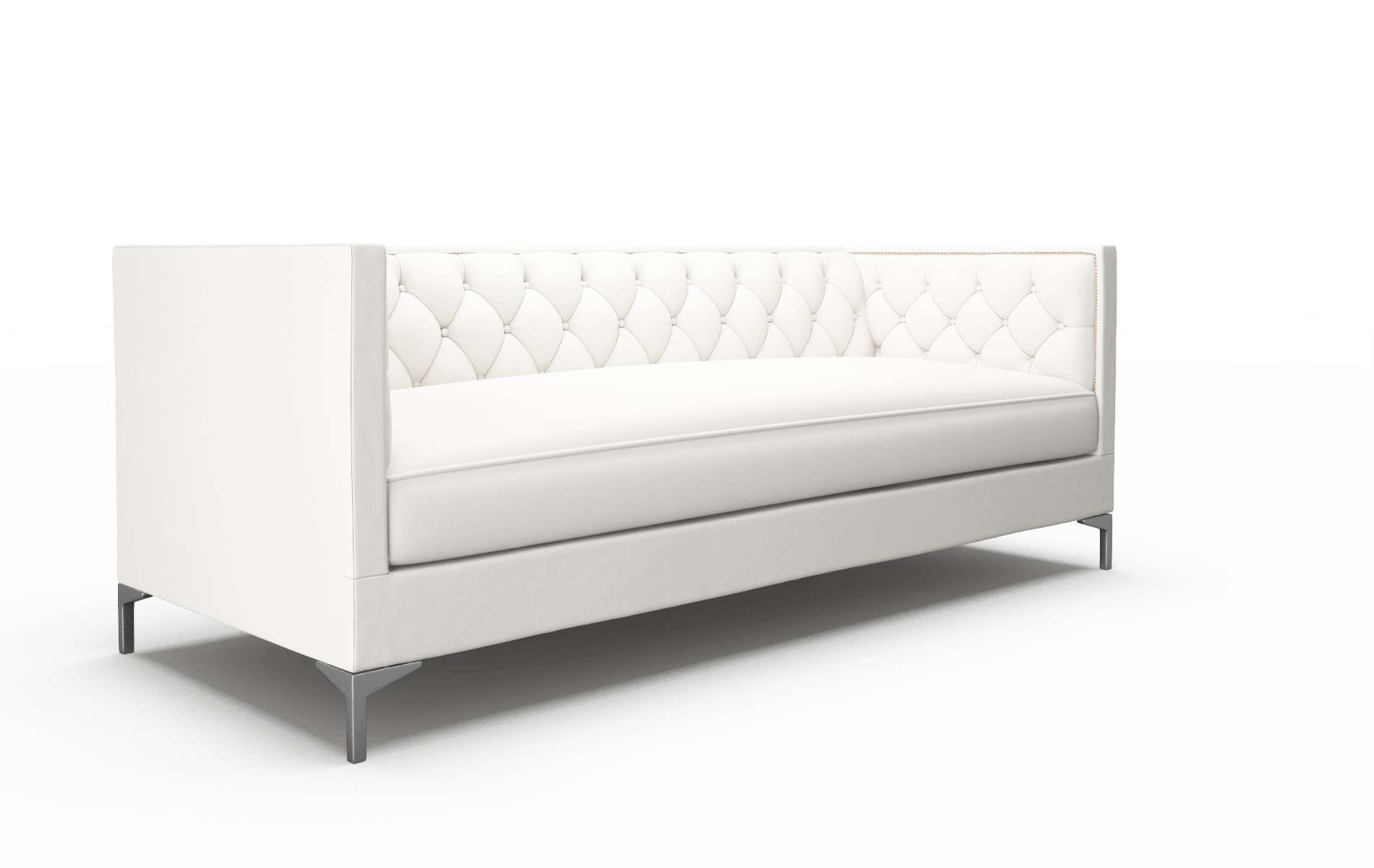 Gosford Keylargo Oatmeal Sofa metal legs 2