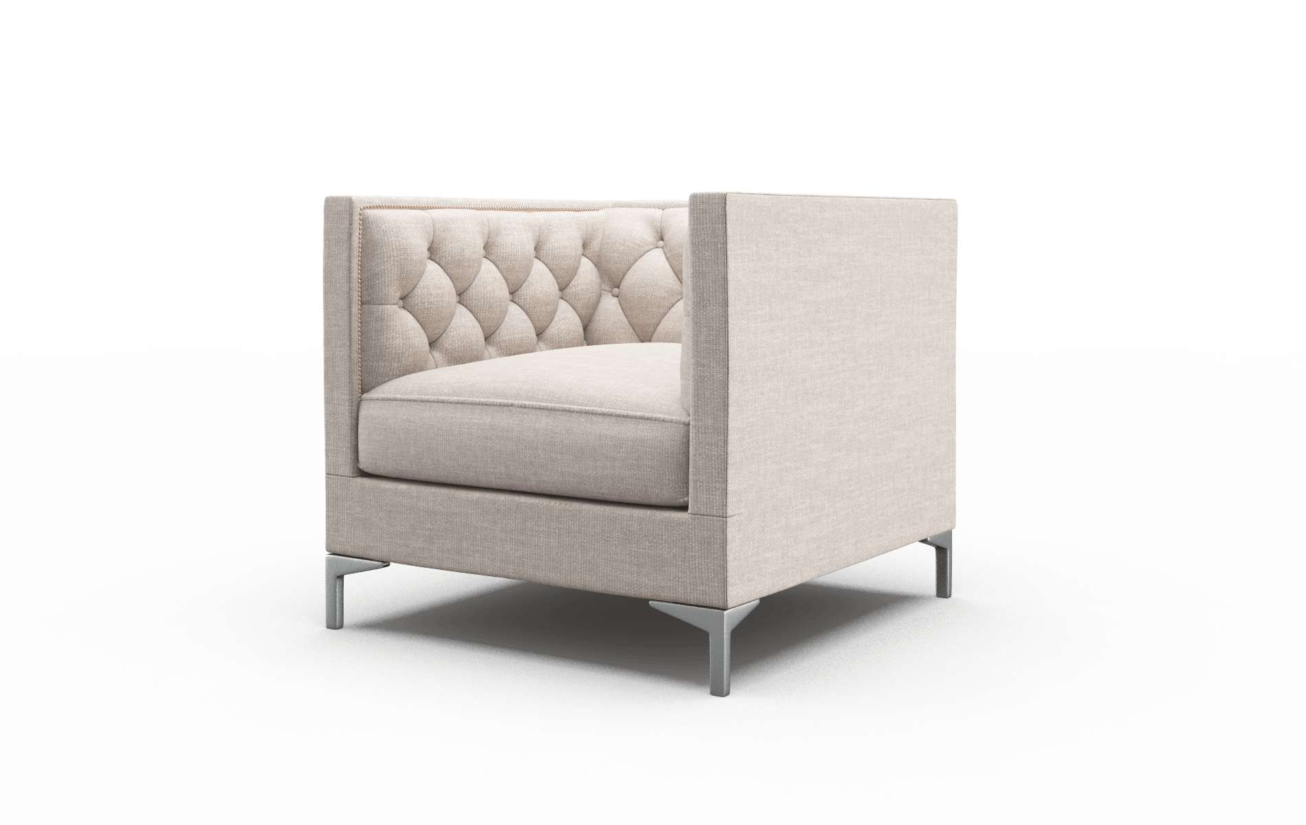 Gosford Keylargo Pumice Chair metal legs 4