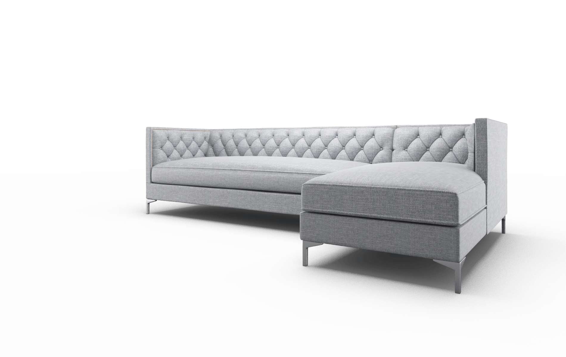 Gosford Lana Ash Panel metal legs 4