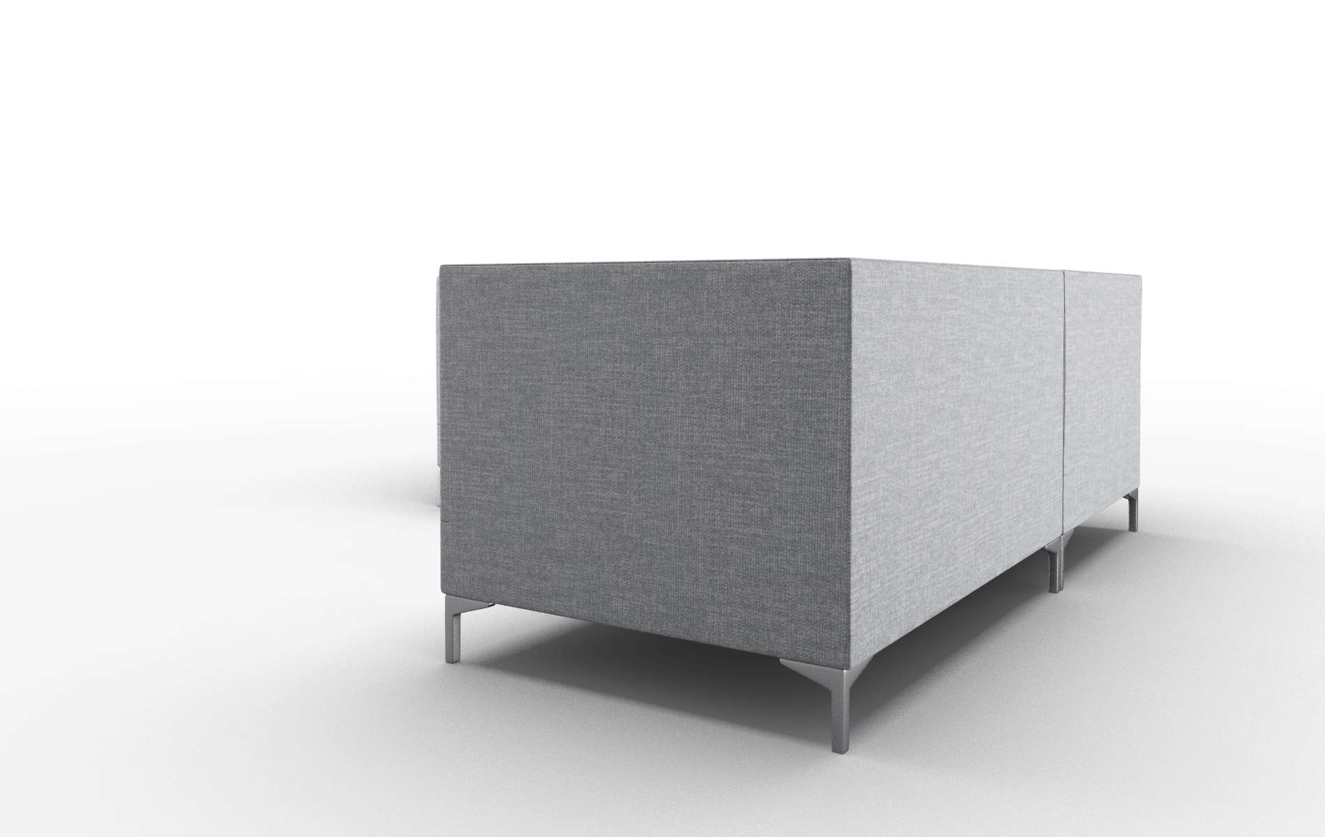 Gosford Lana Ash Sectional metal legs 4