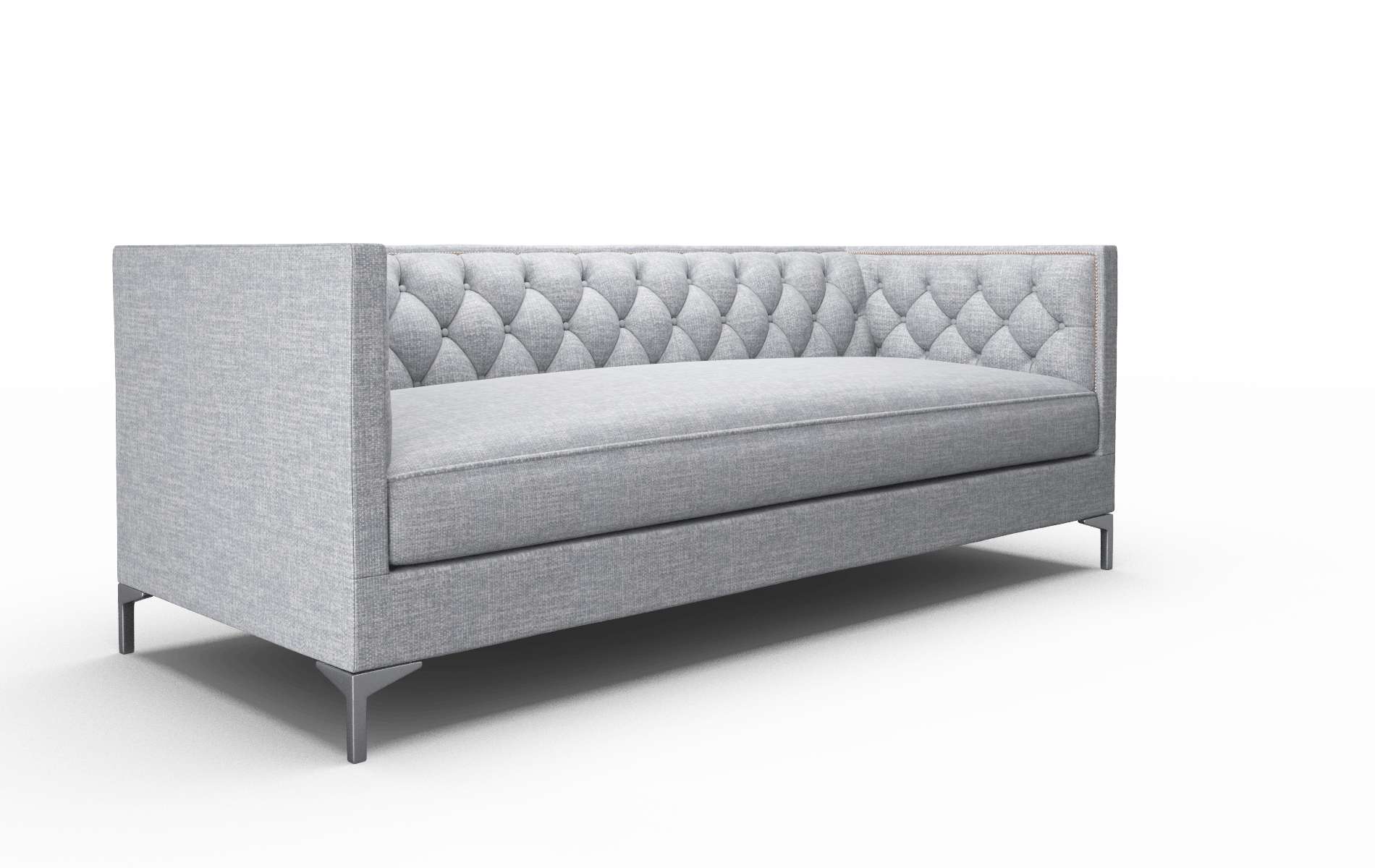 Gosford Lana Ash Sofa metal legs 2