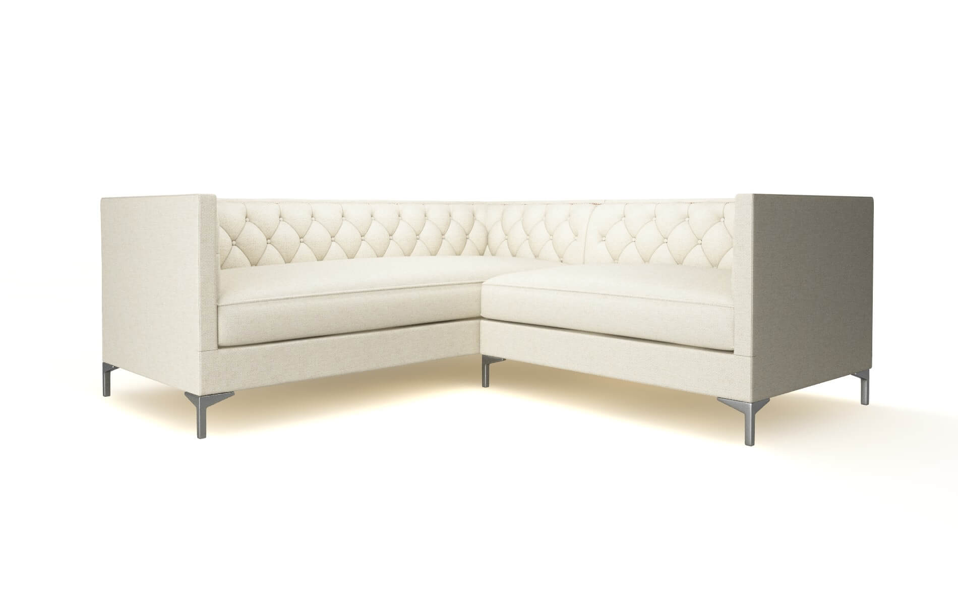 Gosford Lana Sand Sectional metal legs 1